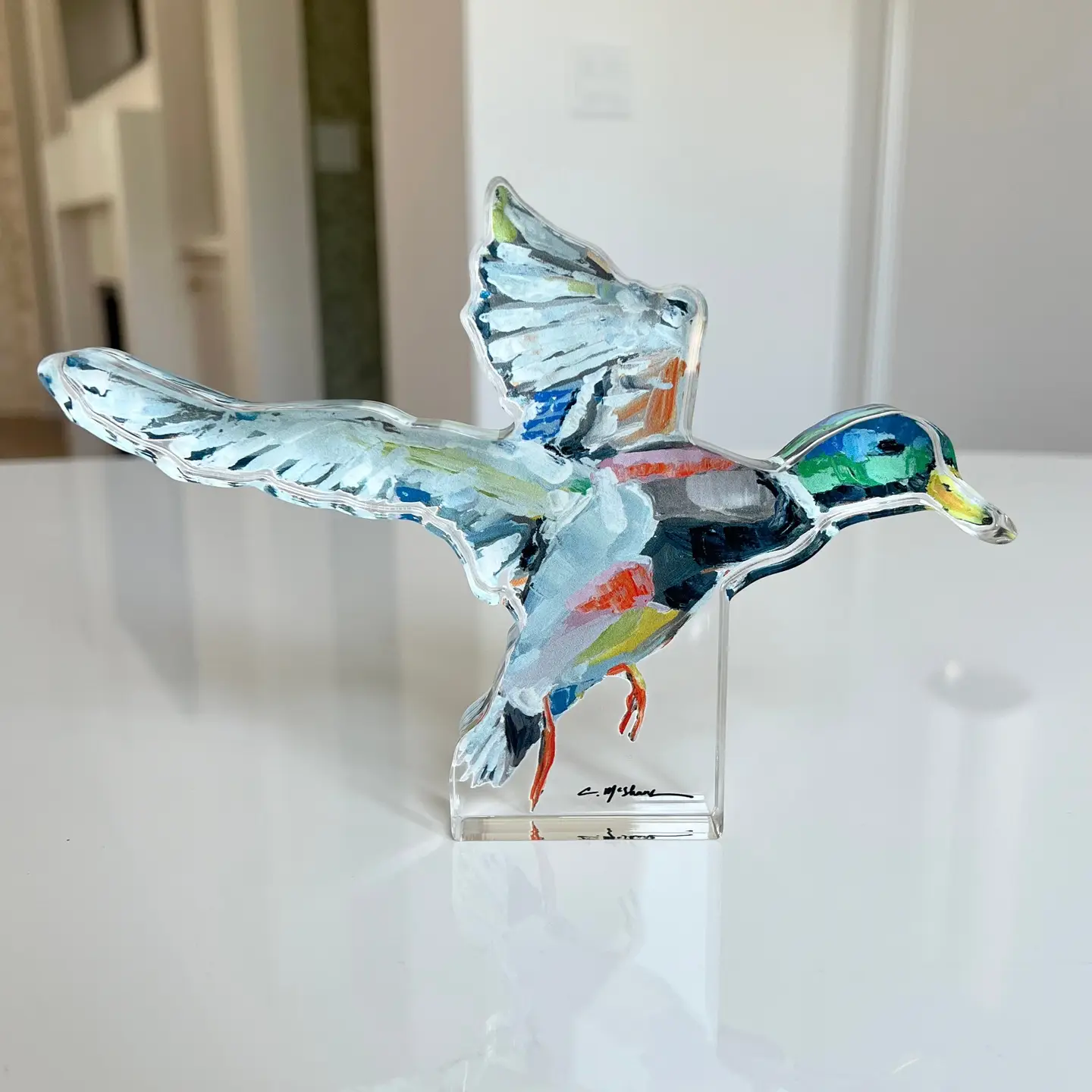 "Take Flight" Mallard Acrylic