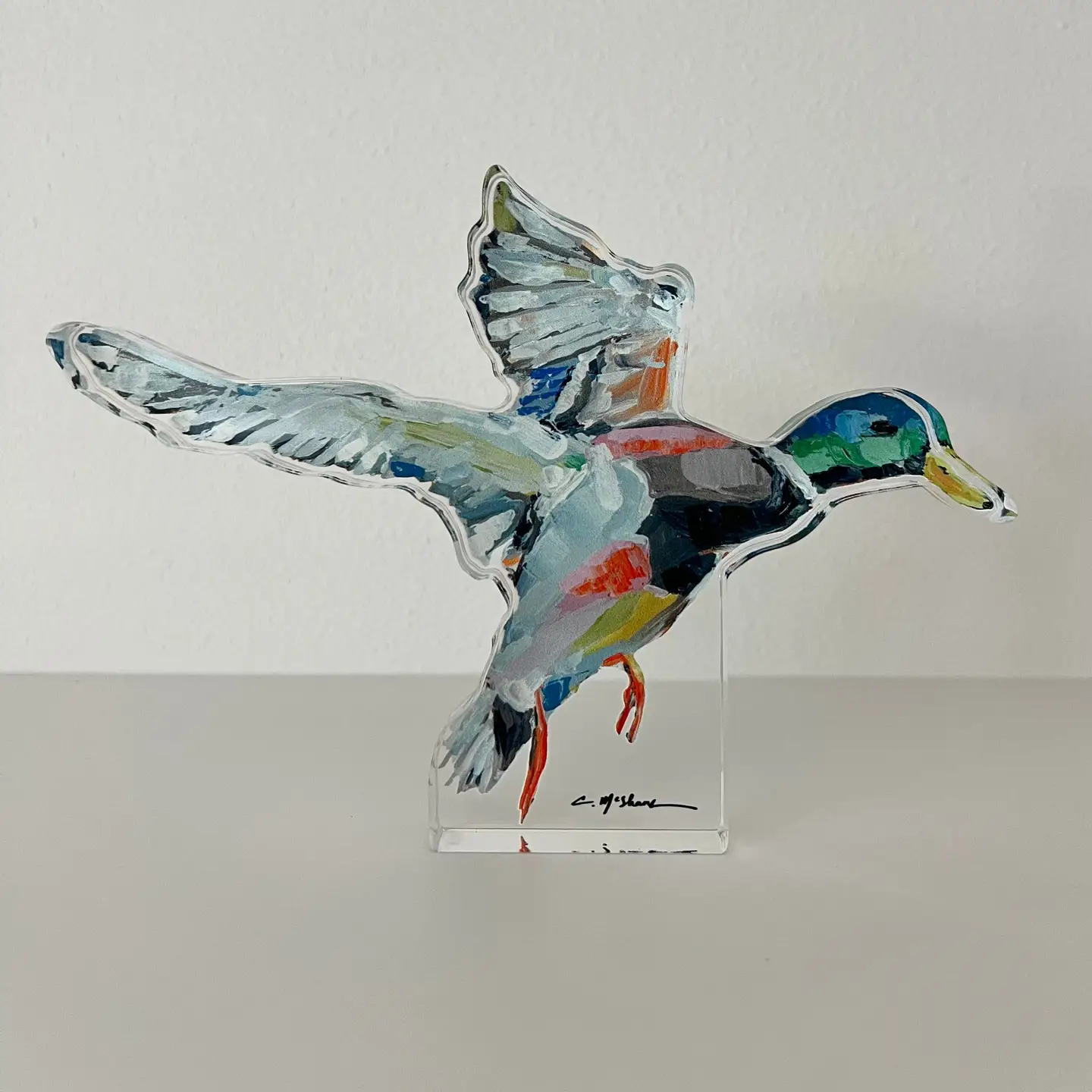 "Take Flight" Mallard Acrylic - Image 2
