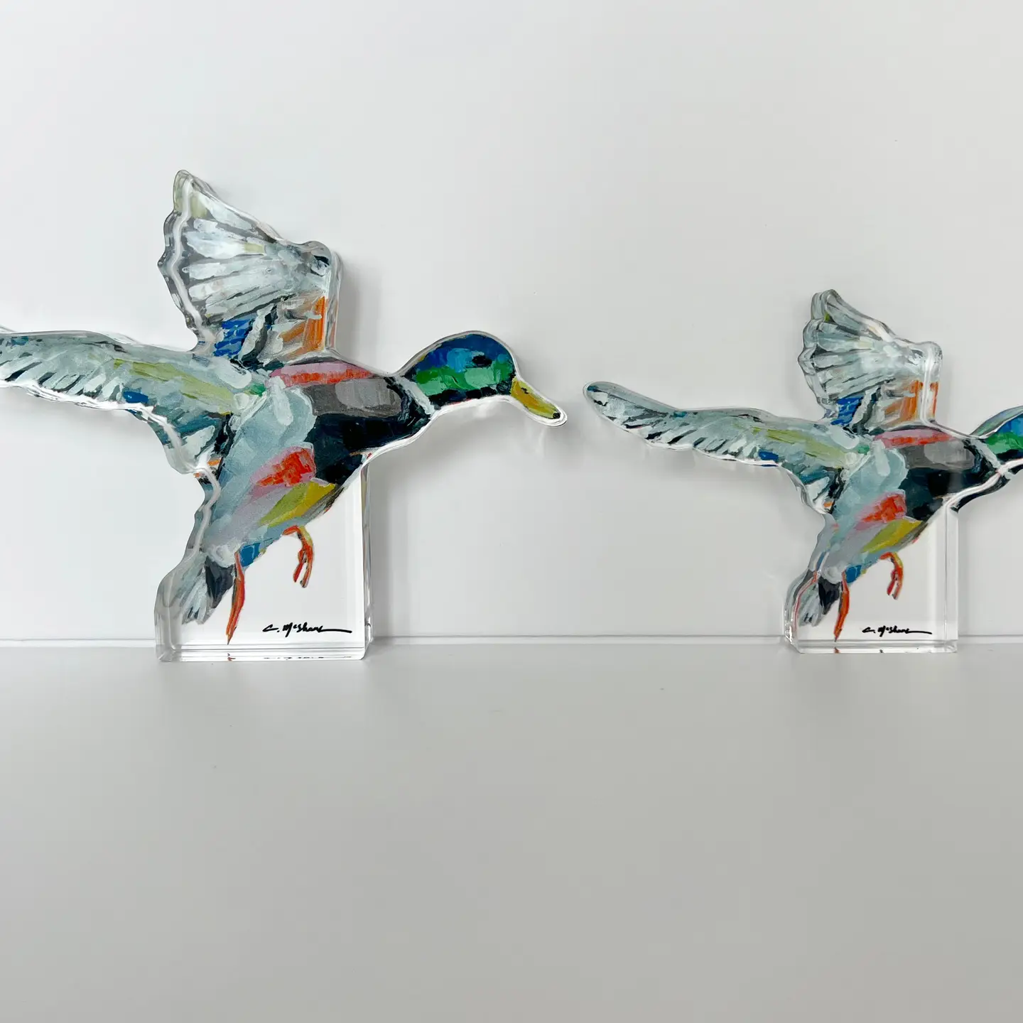 "Take Flight" Mallard Acrylic - Image 3