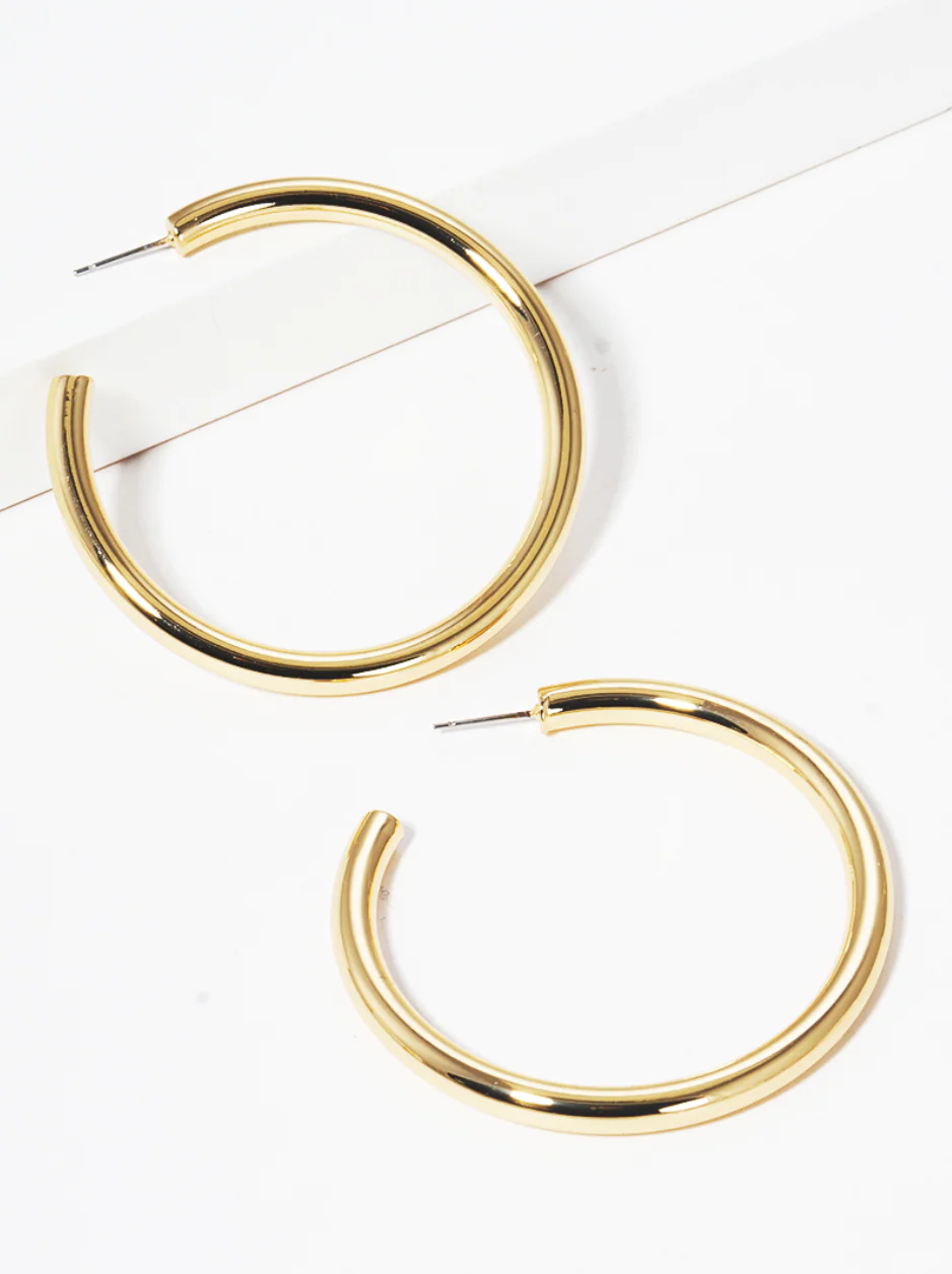Large Round Hoops - Image 3