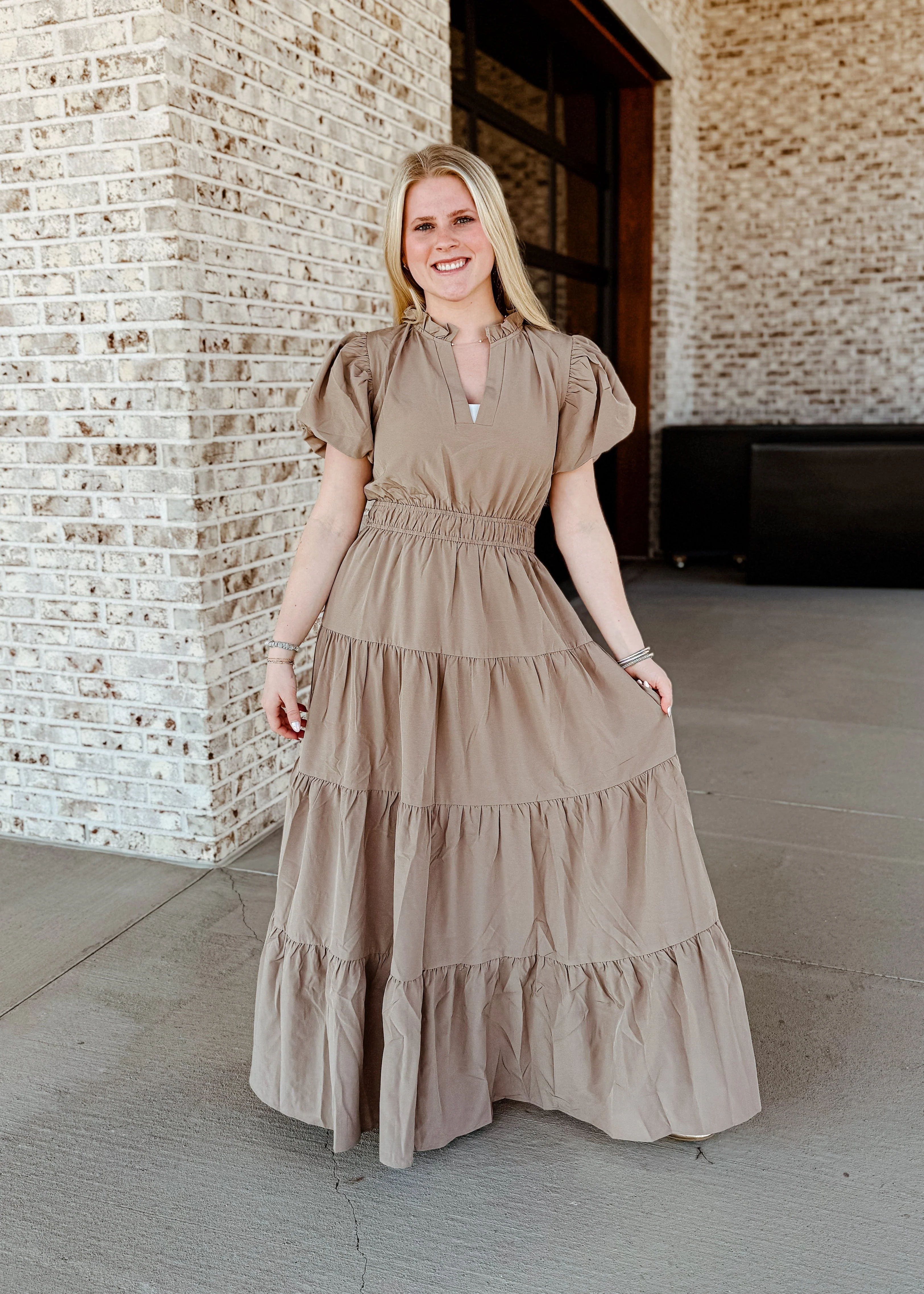 Amelia Tiered Maxi Dress - Image 27