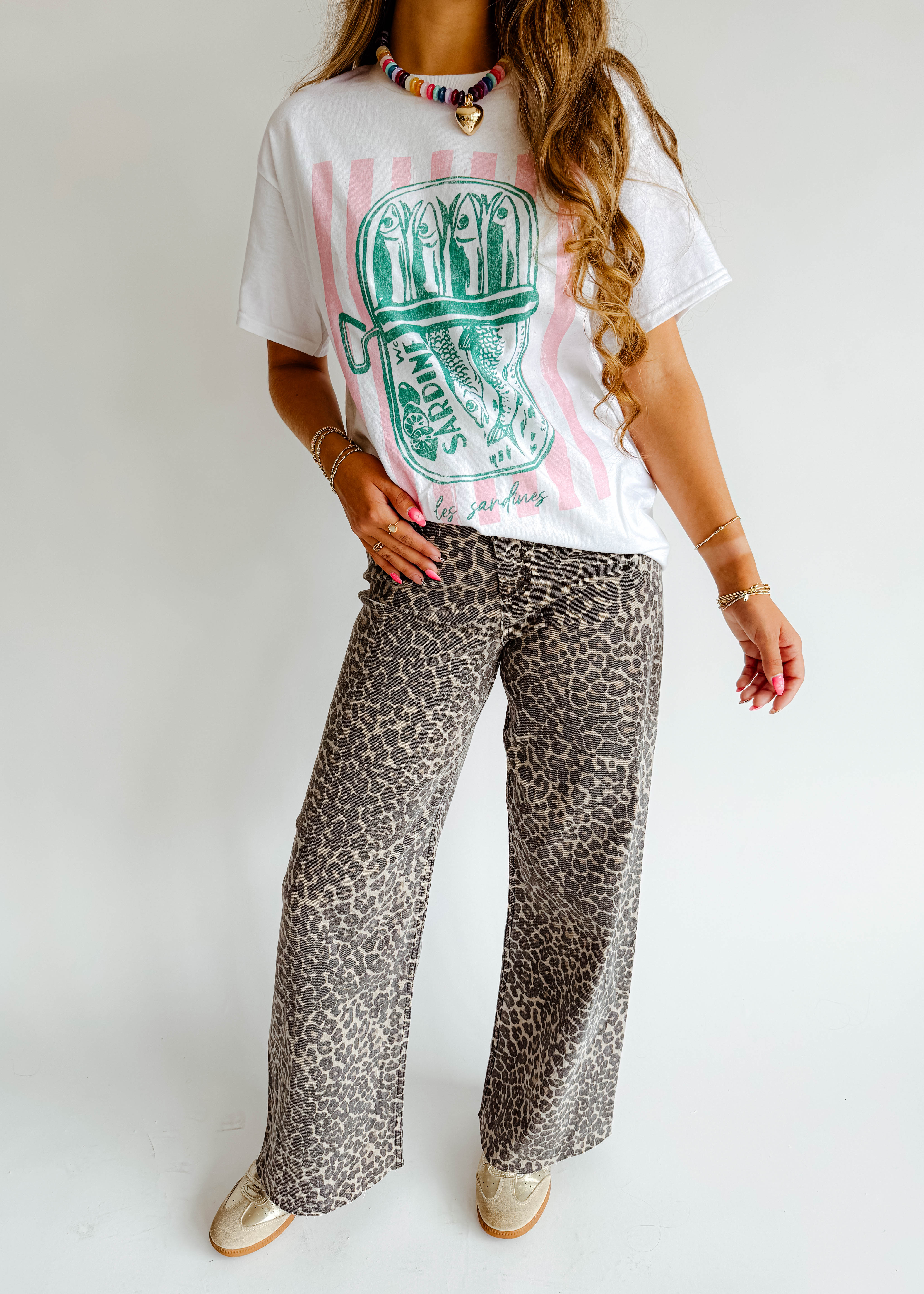 Annalise Leopard Print Pants - Image 5
