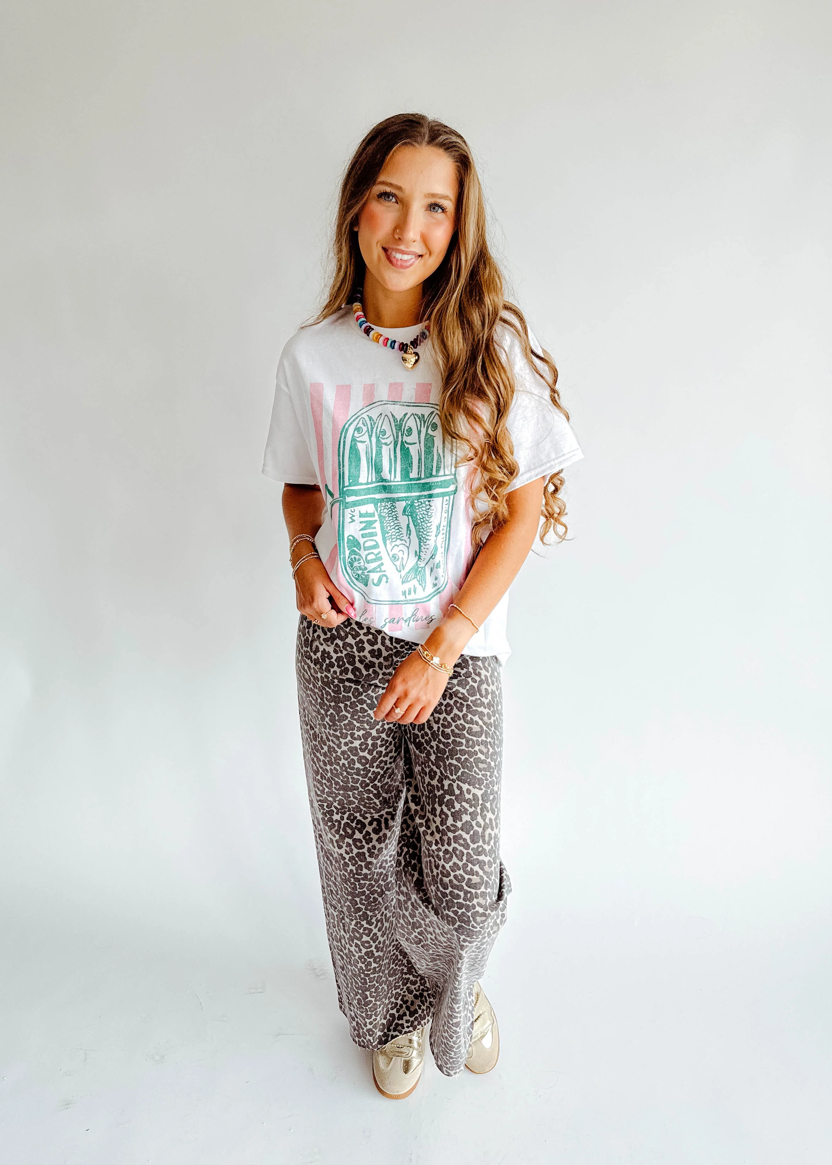 Annalise Leopard Print Pants - Image 7