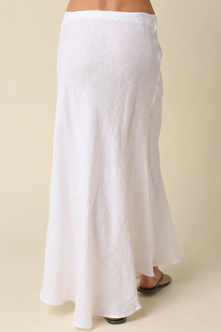 Camryn Coastal Linen Skirt - Image 3