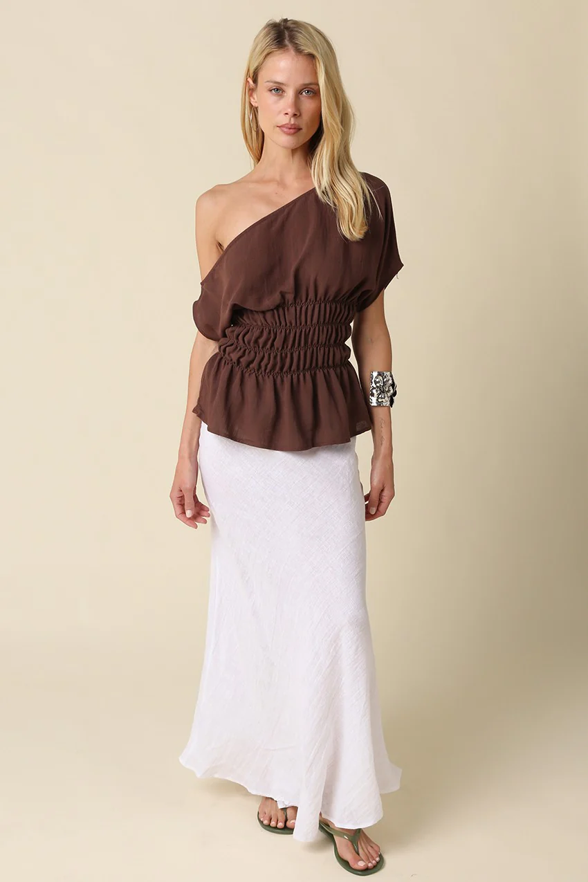 Camryn Coastal Linen Skirt - Image 4
