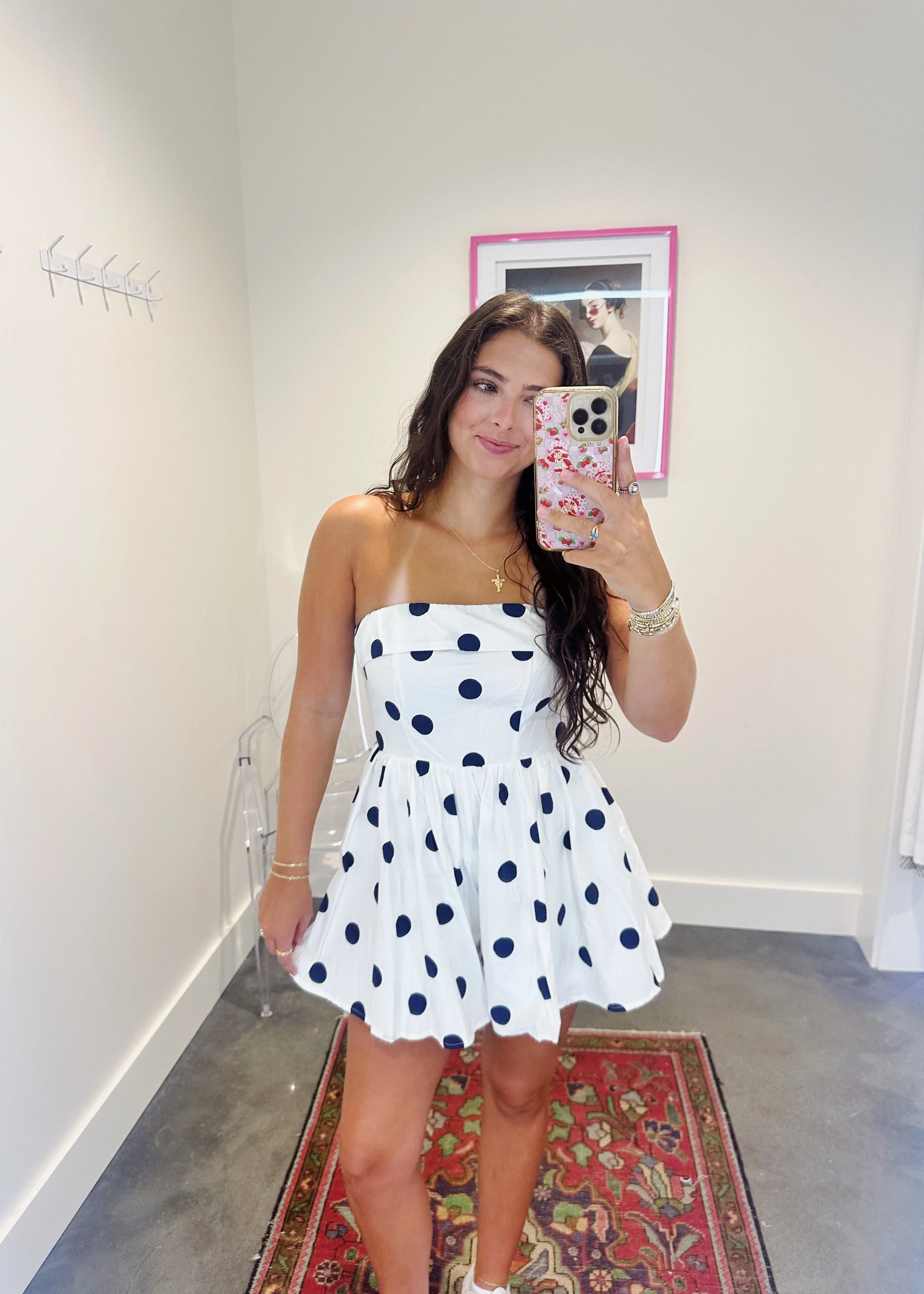 Cecilia Polka Dot Romper - Image 4