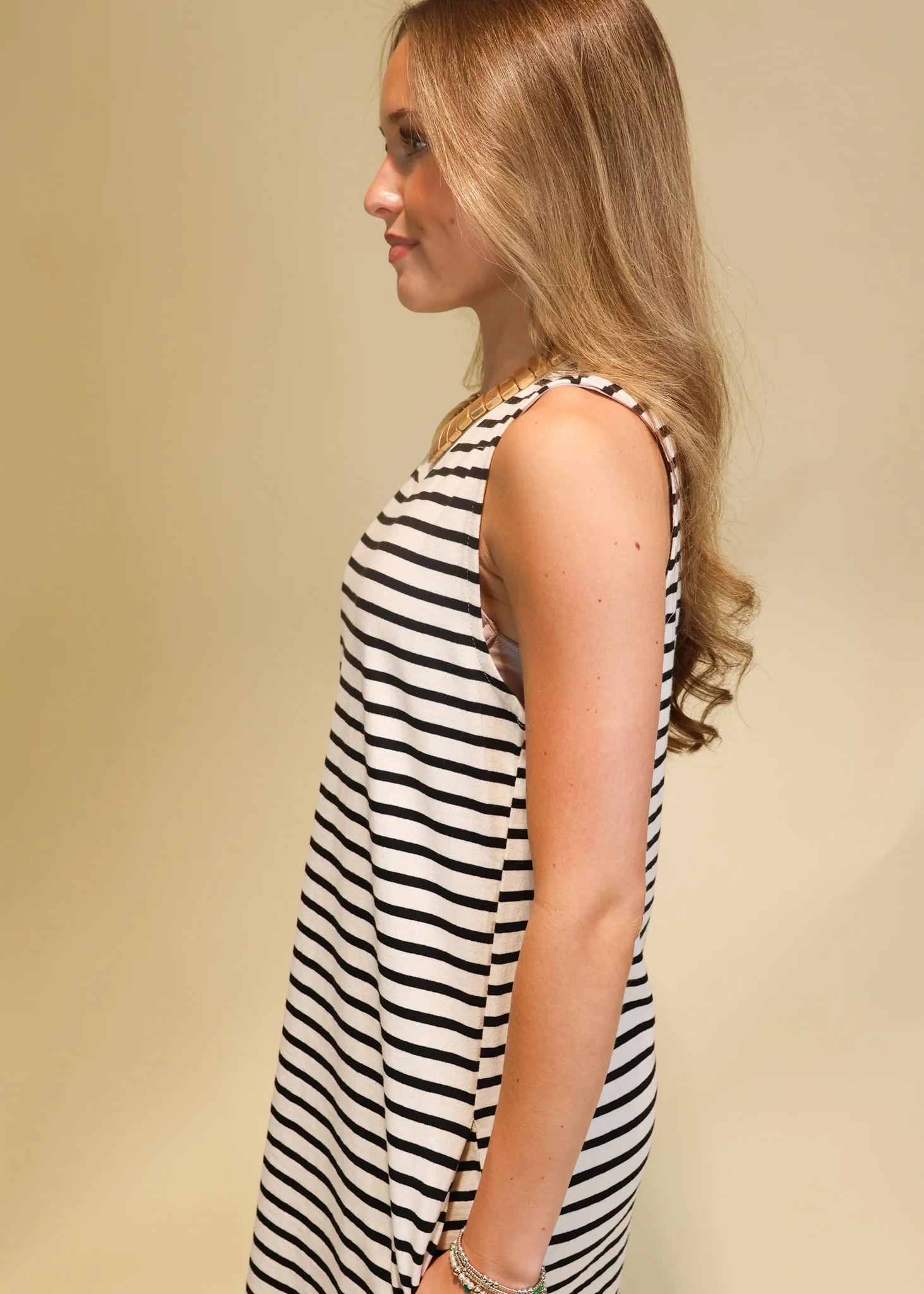 Clara Stripe Summer Dress - Image 5