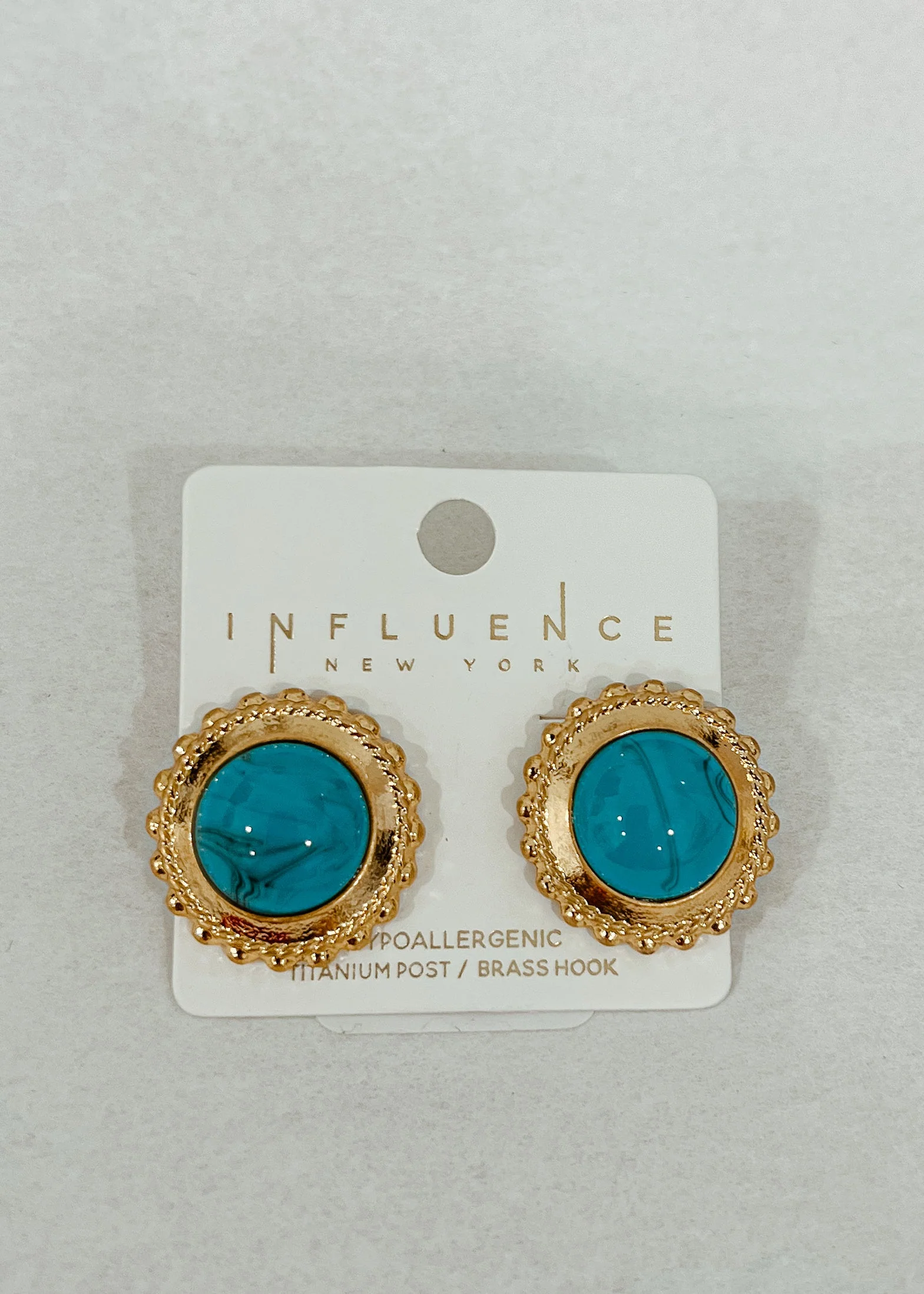 Dome Stone Earrings - Image 4