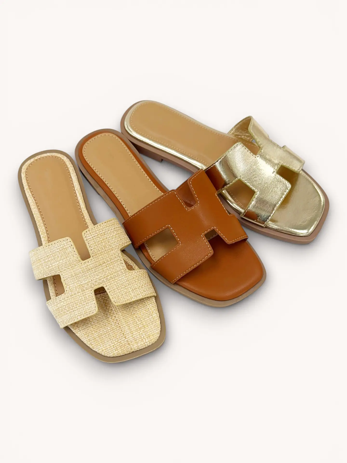 Elio H-Strap Slide On Sandals - Image 3
