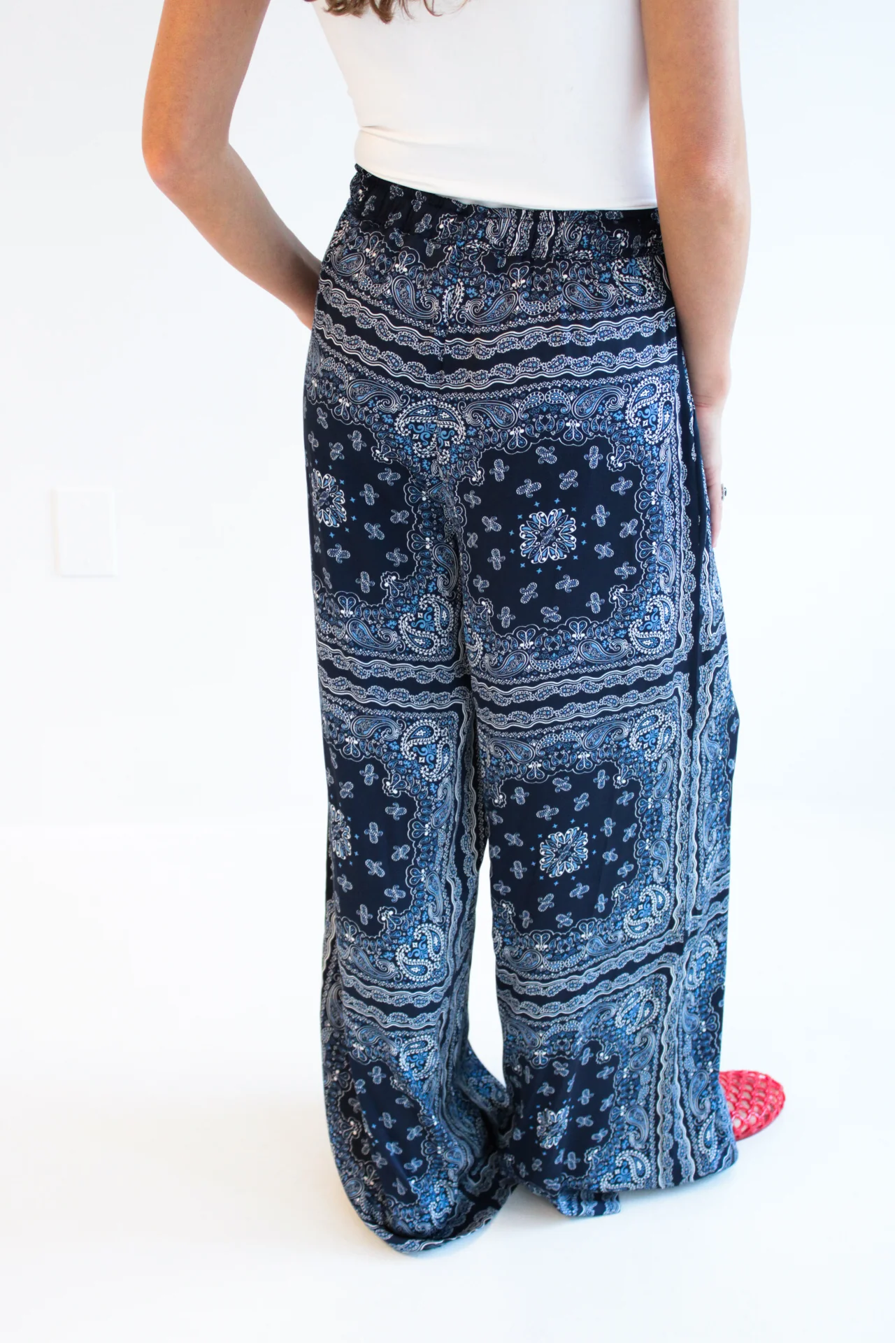 Emma Bandana Drawstring Lounge Pants - Image 2