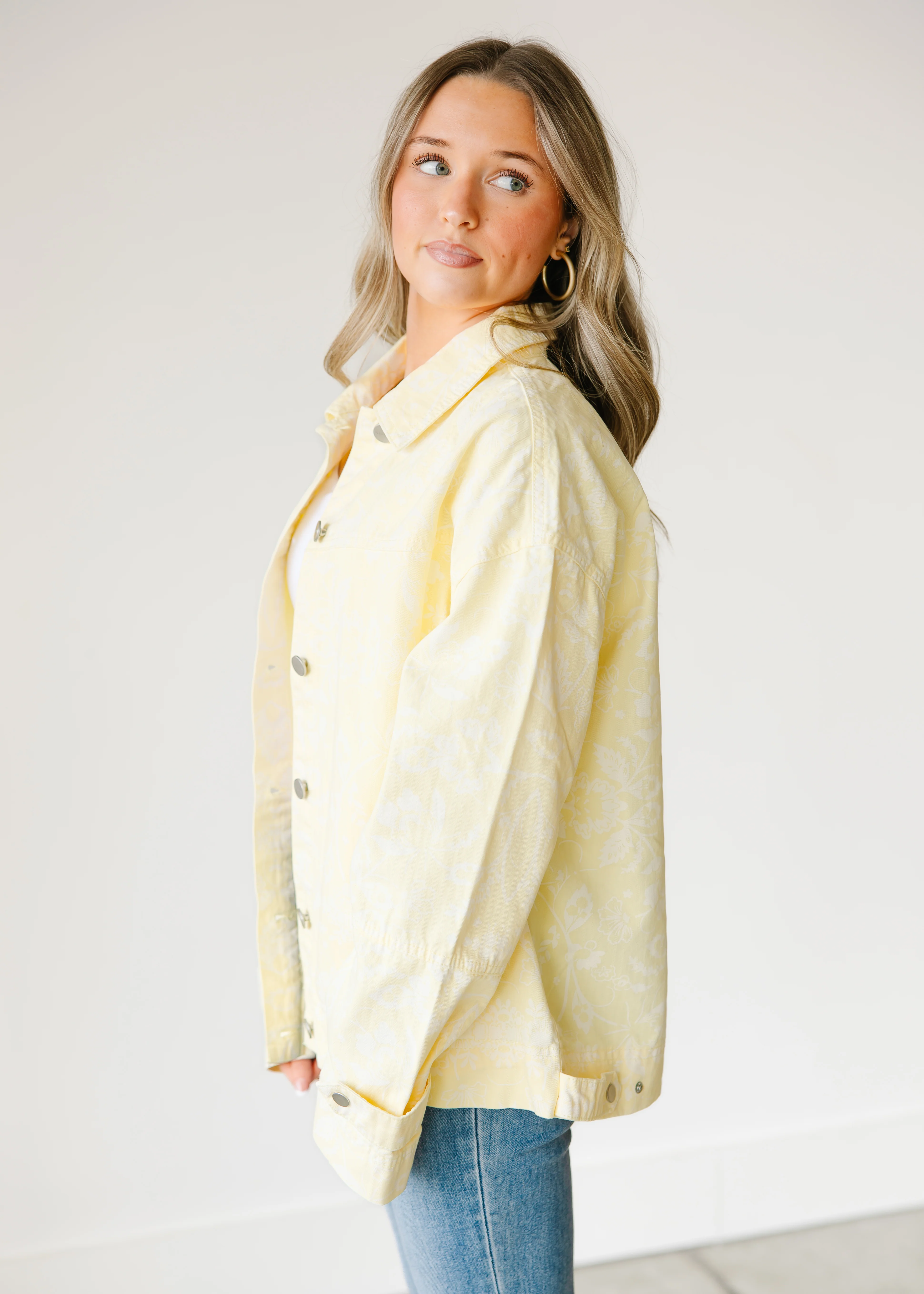 Emma Collar Oversized Jacket - Image 10