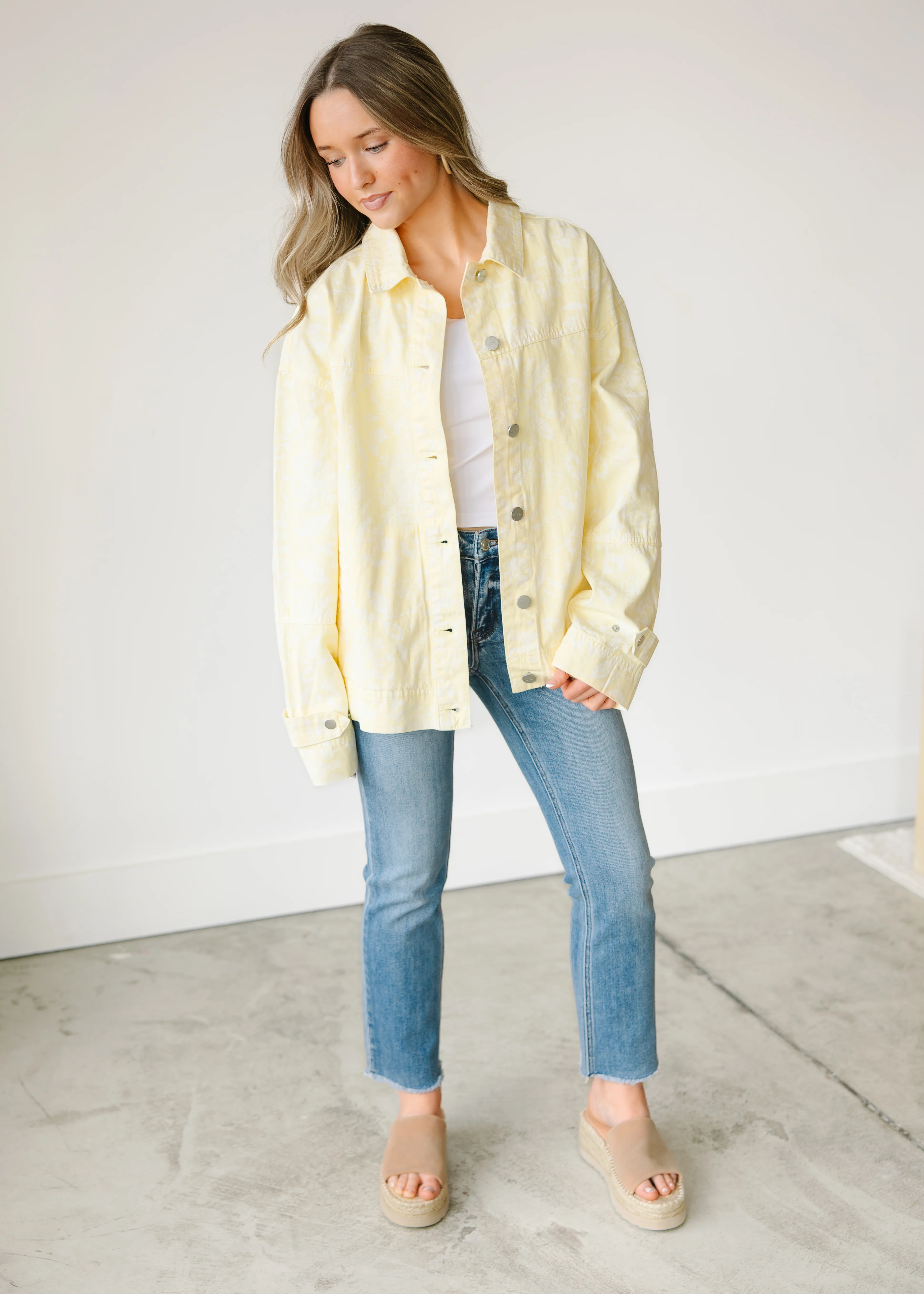 Emma Collar Oversized Jacket - Image 3