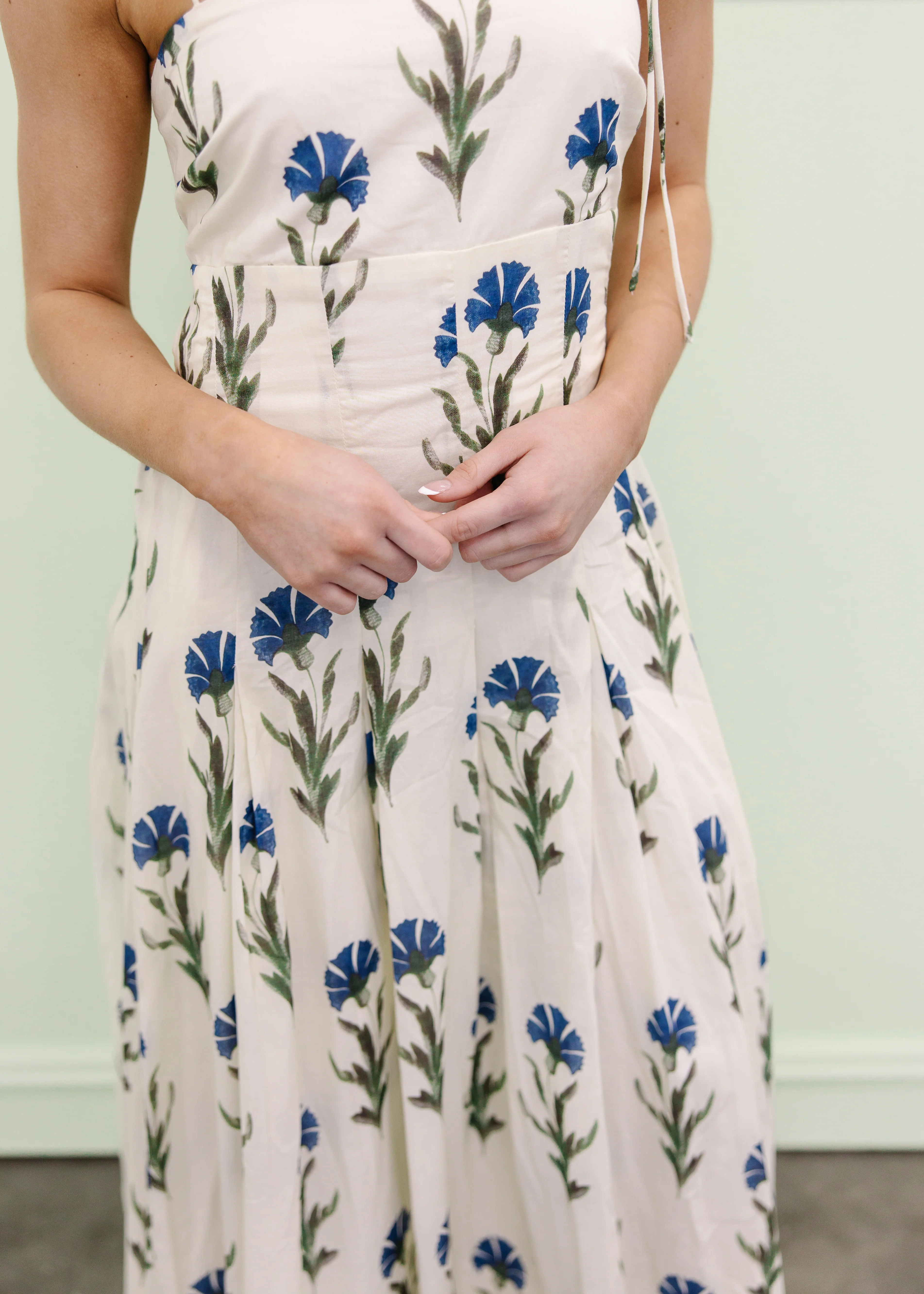 Evangeline Floral Midi Dress - Image 6