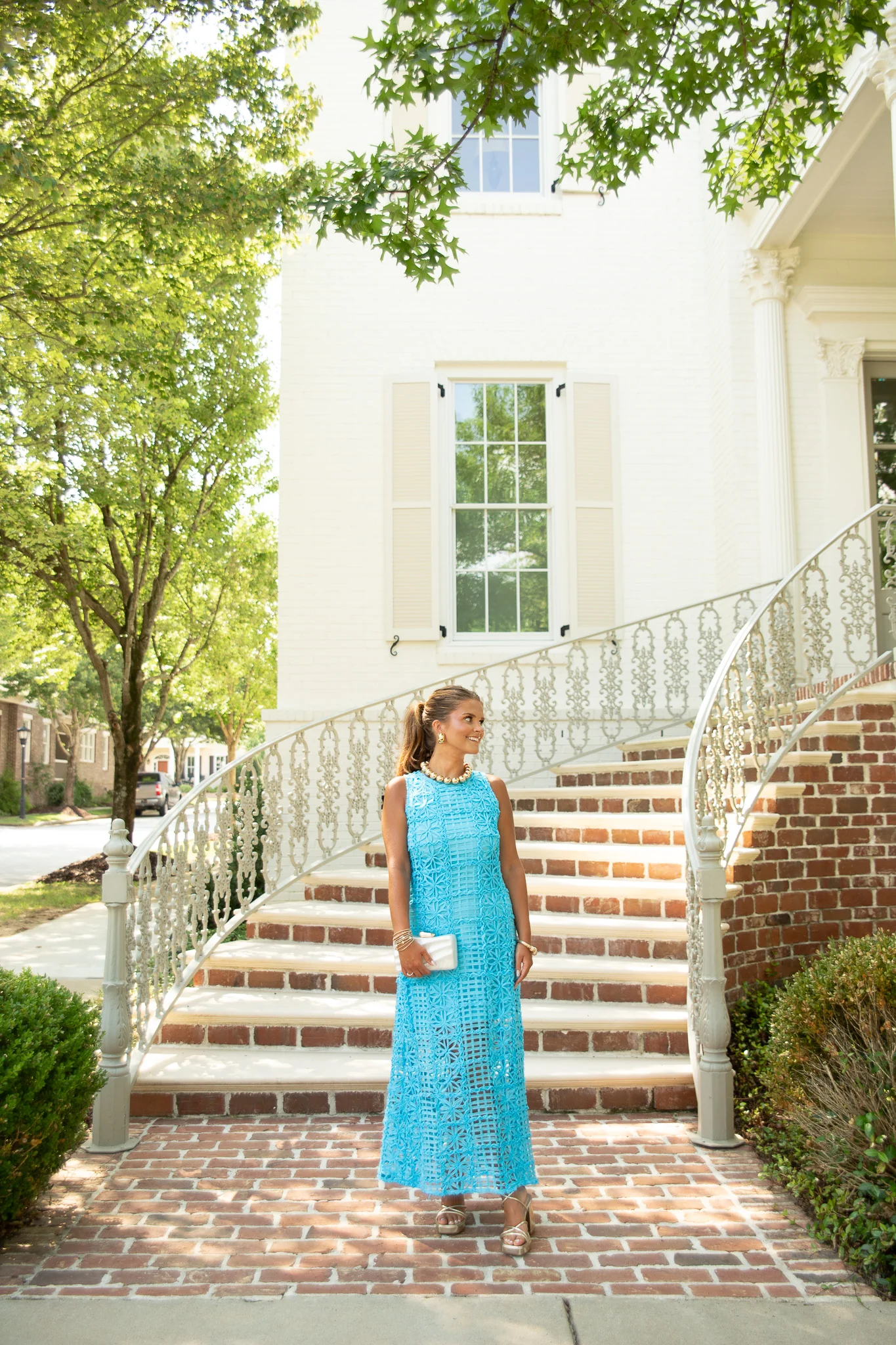 Genevieve Textured Statement Dress - Image 2