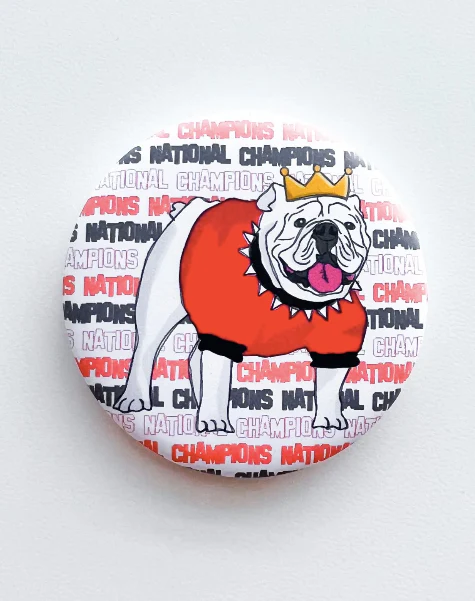Georgia Gameday Button - Image 30