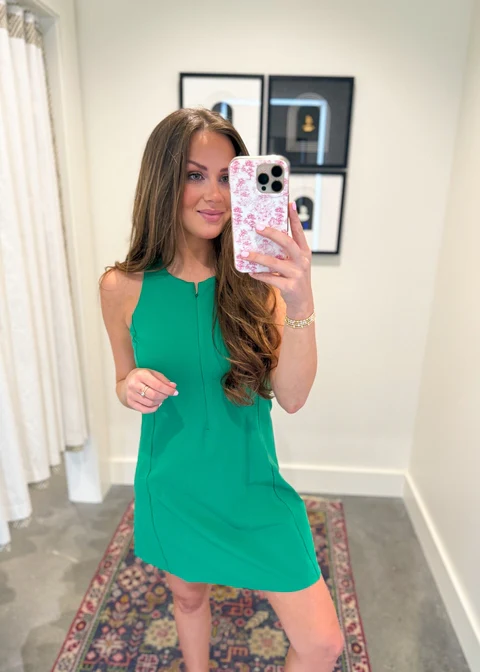 Get Moving Zip Front Dress - SALE - Image 9
