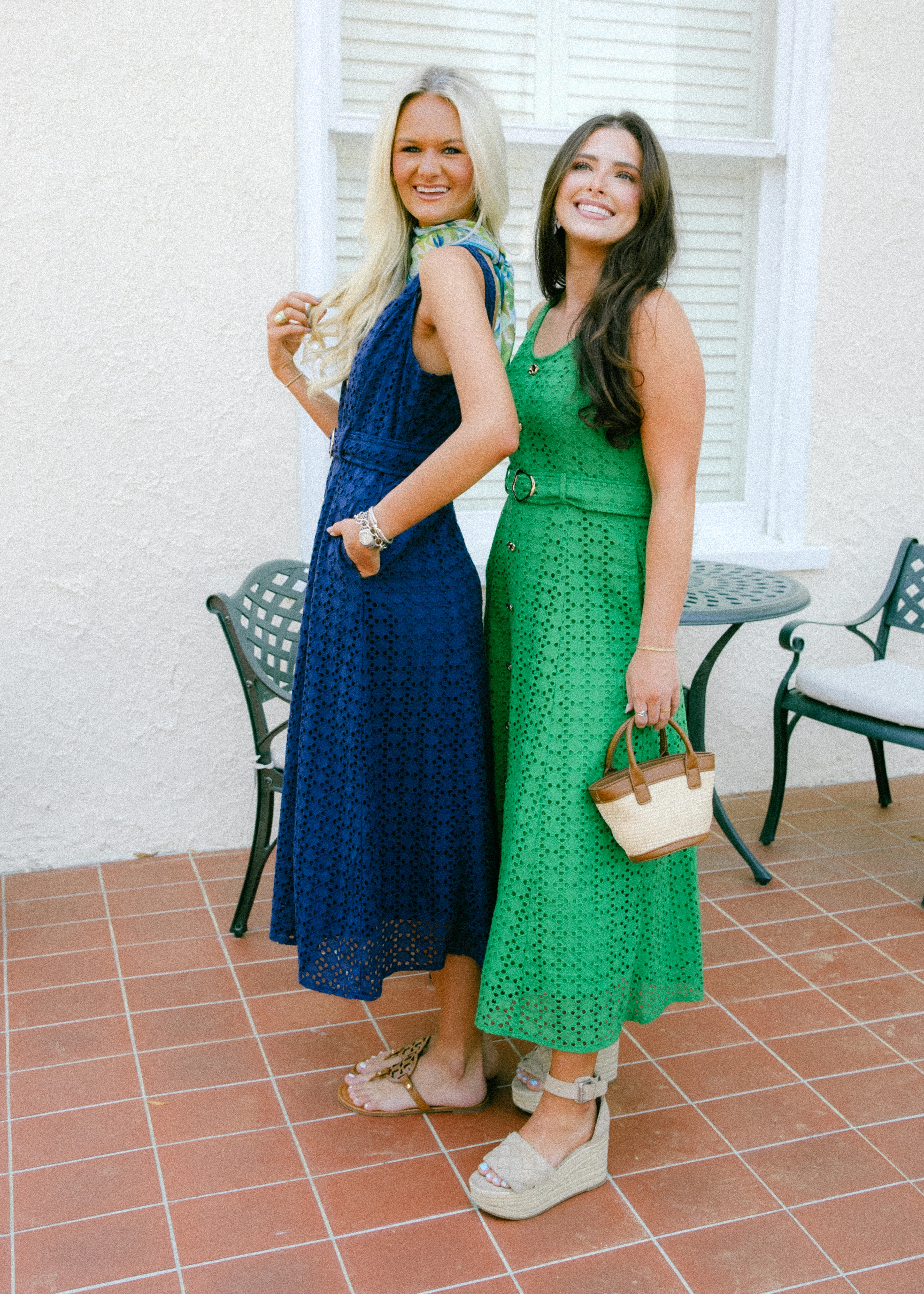 Giselle Belted Button Front Midi Dress - Image 4