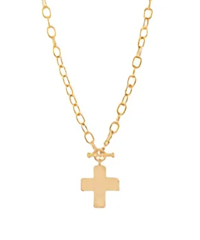 Cross Pendant Chain Necklace