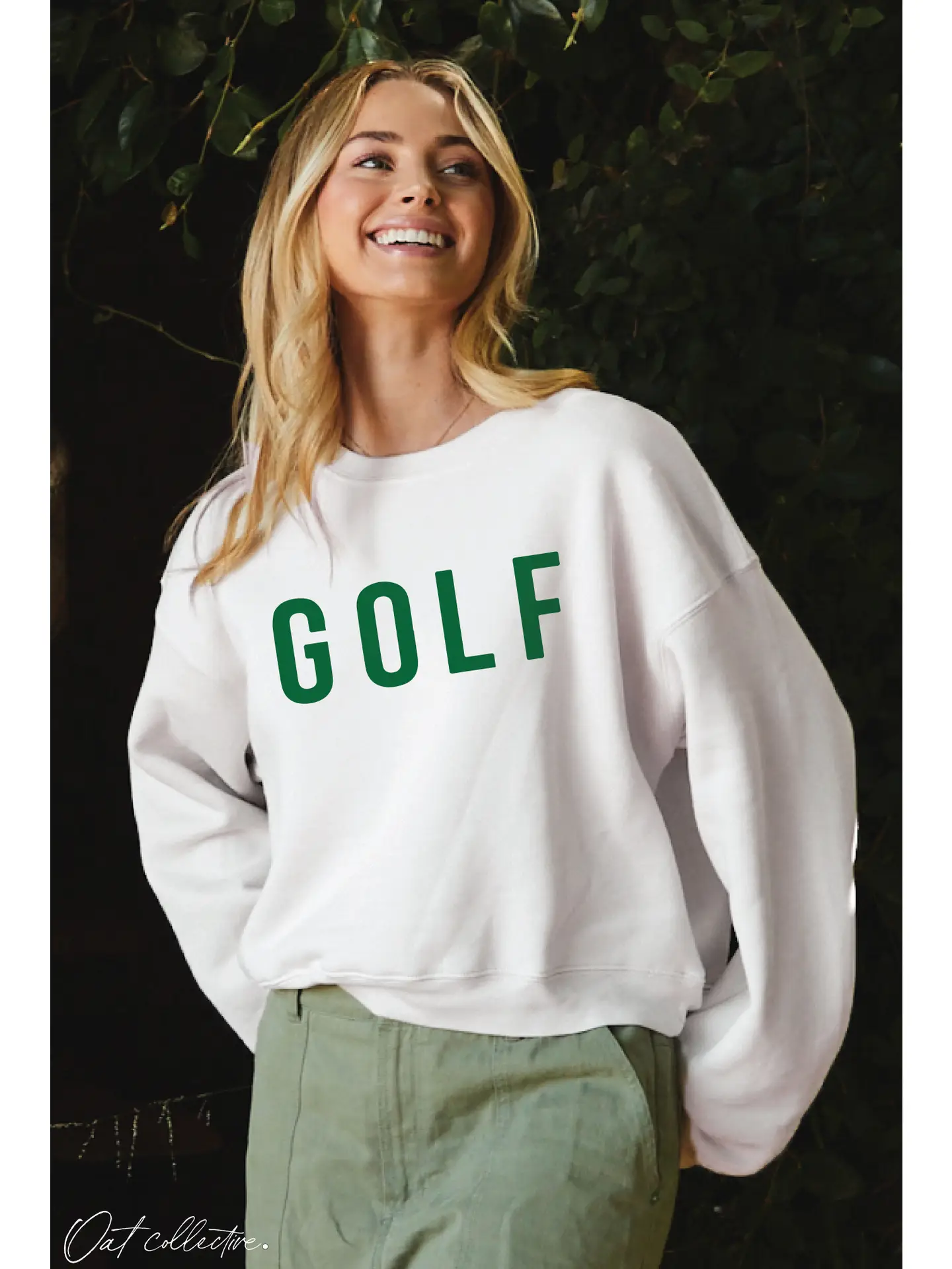 Golf Cropped Graphic Pullover - Image 9