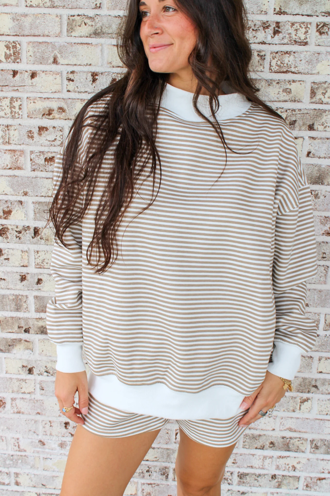 Graham Striped Mock Neck - Image 2