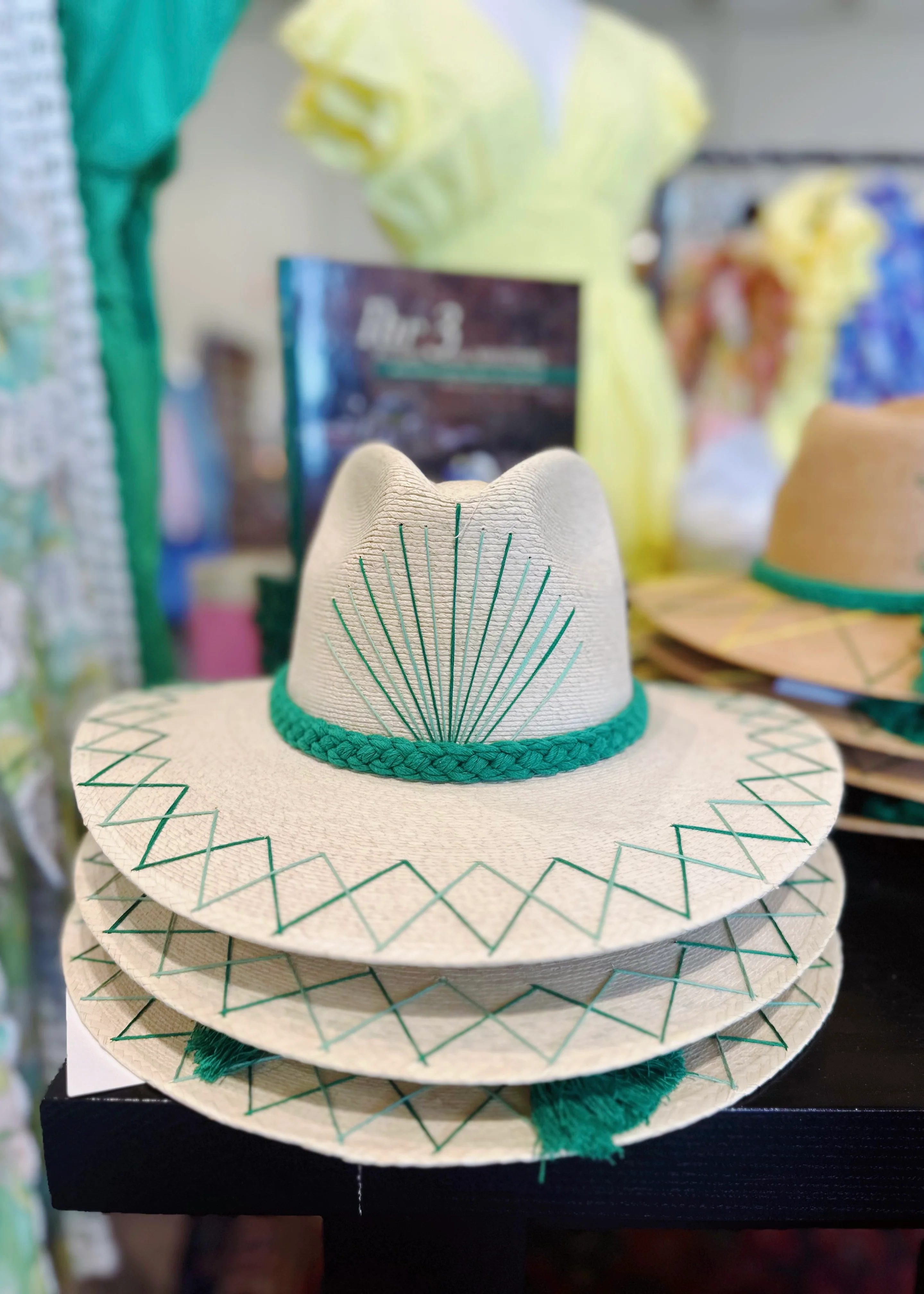 Green Golf Cart Hat - Image 2
