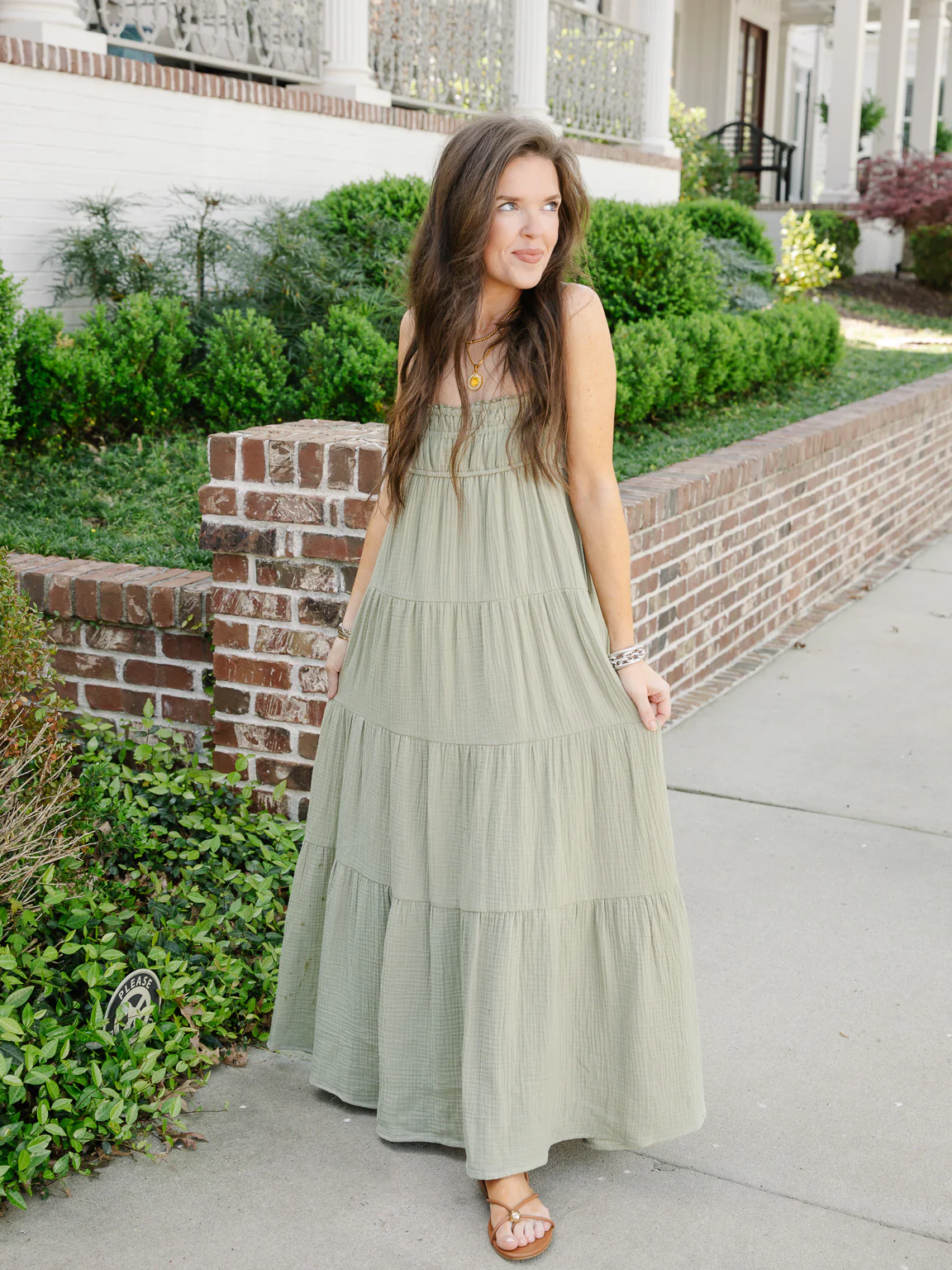 Hannah Tiered Summer Maxi Dress - Image 12