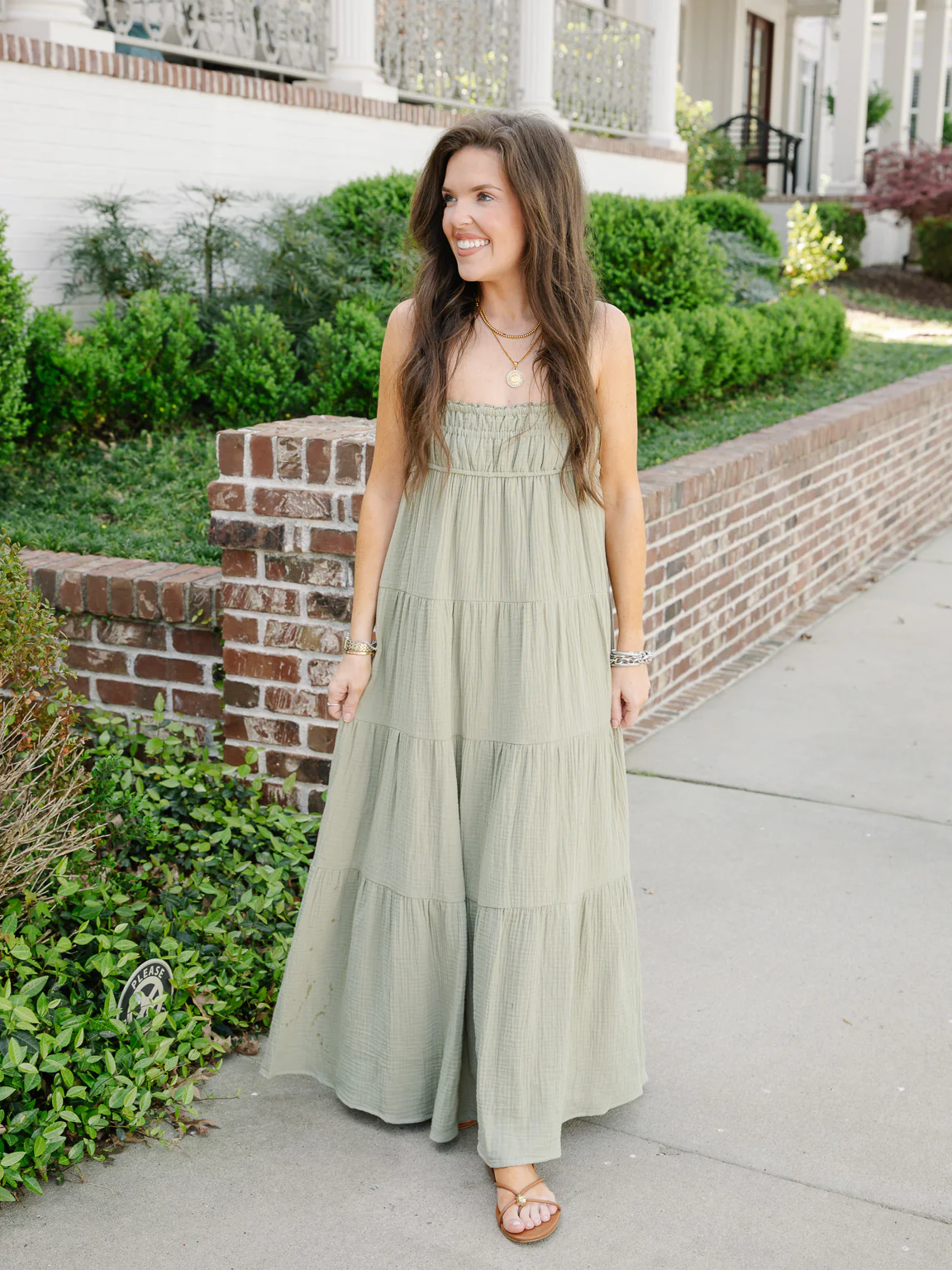 Hannah Tiered Summer Maxi Dress - Image 19