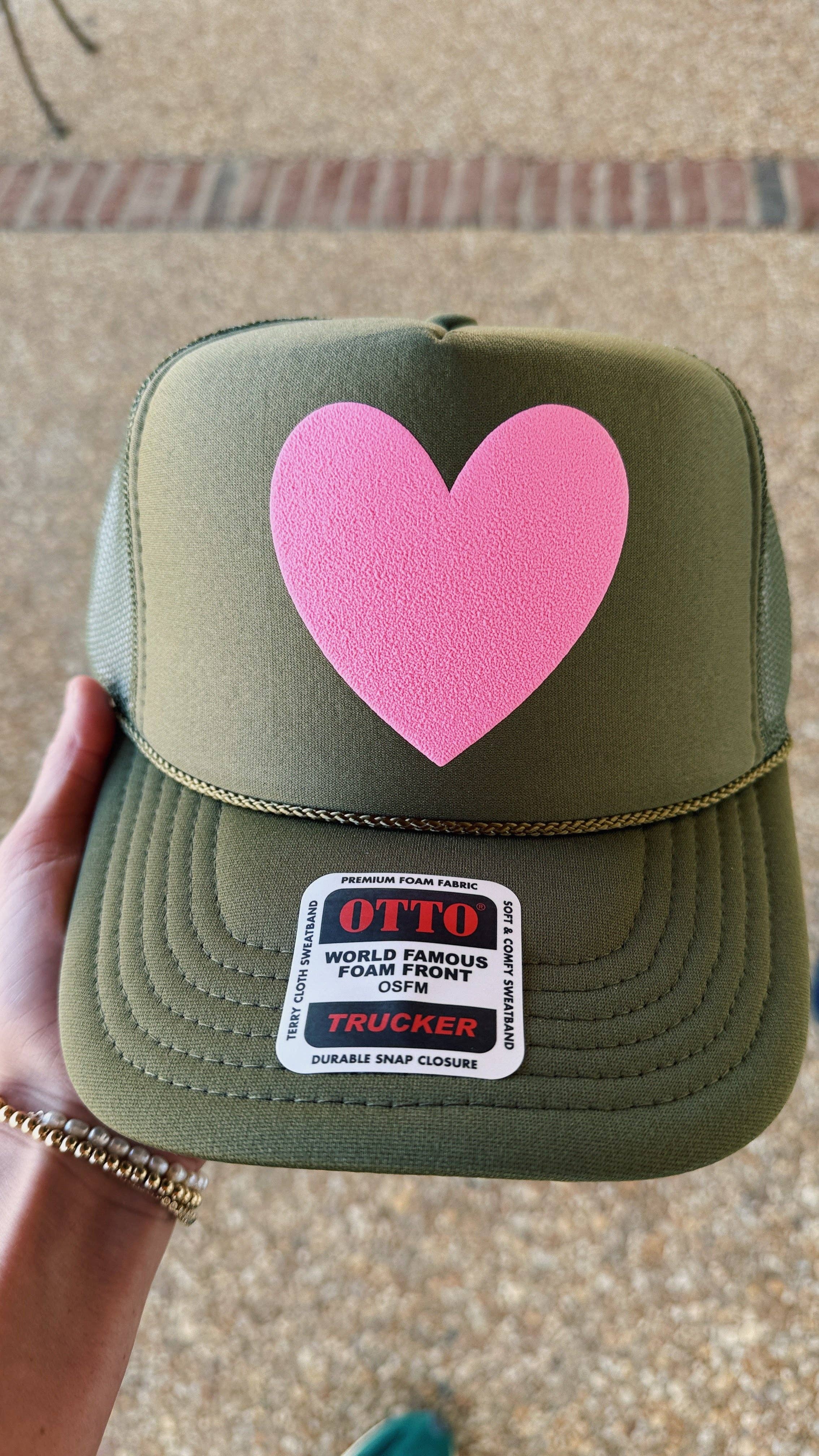 Happy Heart Trucker Hat - Image 2