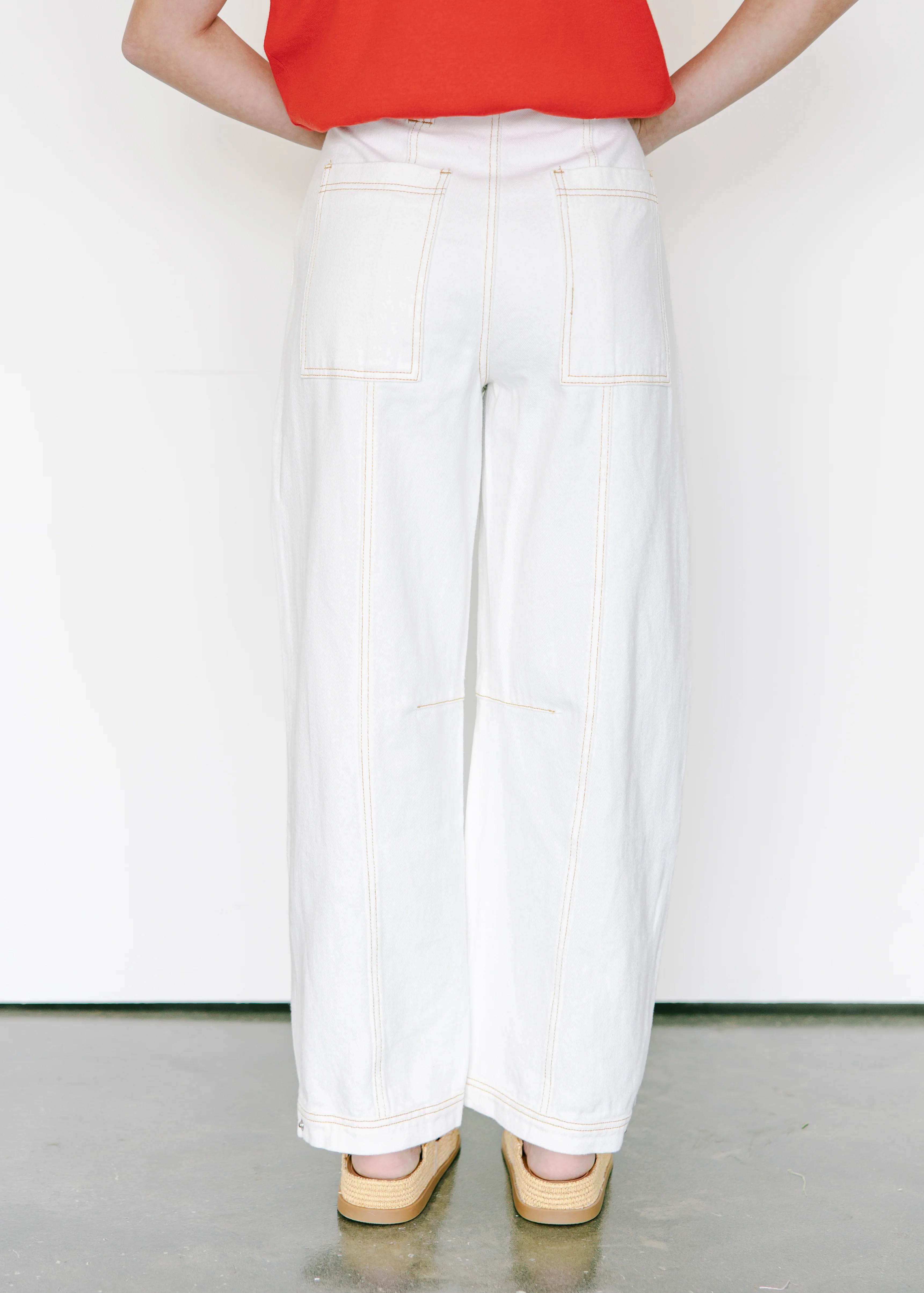 Harper Straight Leg High Rise Jeans - Image 4