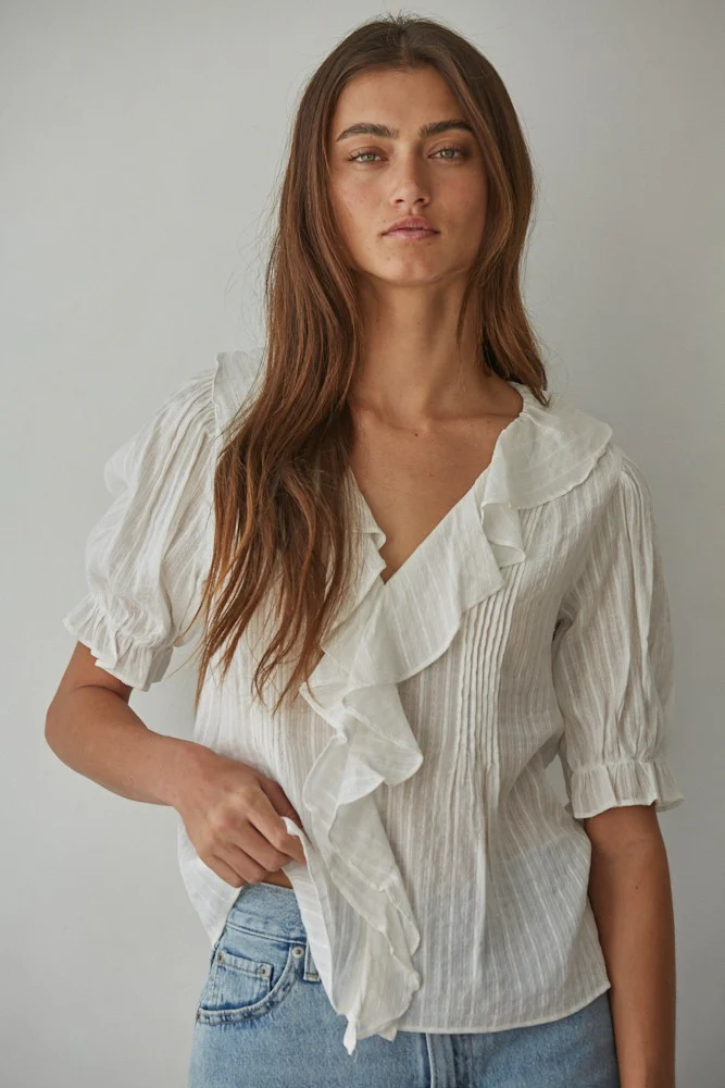 Henry Ruffle Blouse - Image 3