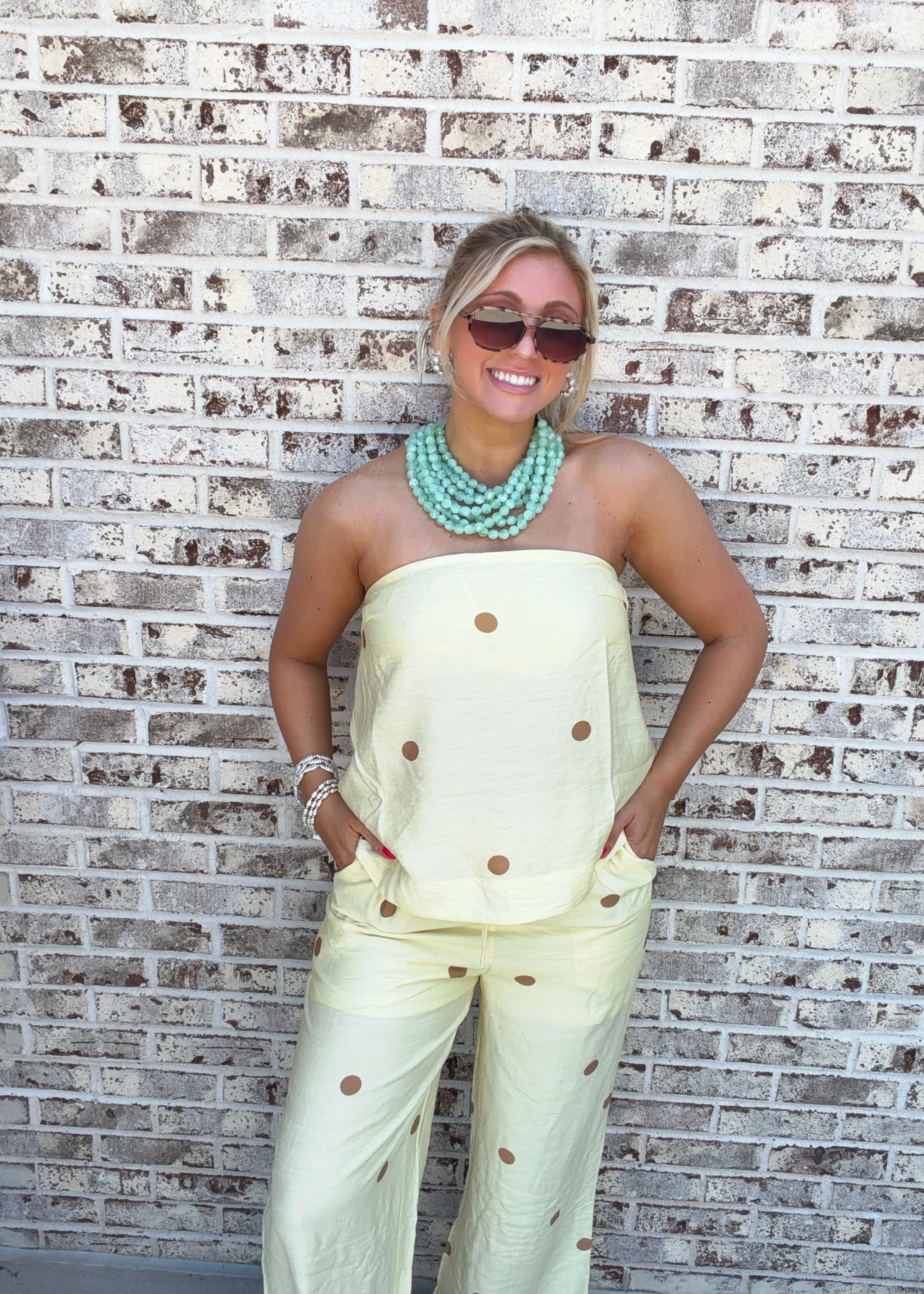 Iris Dot Tube Top - Image 3