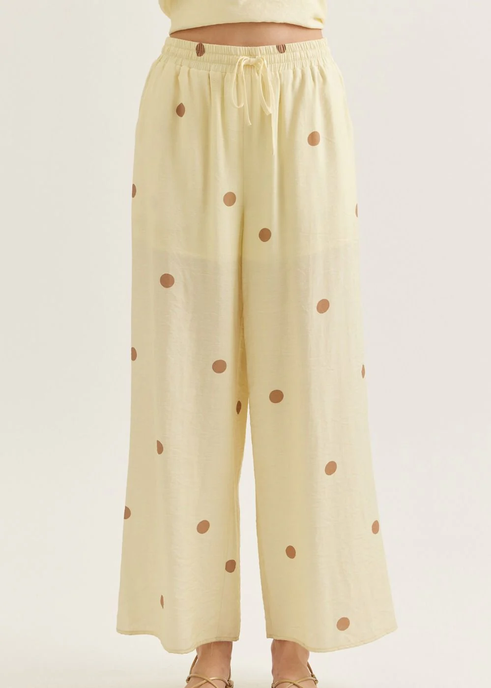 Iris Dot Wide Leg Pants - Image 2