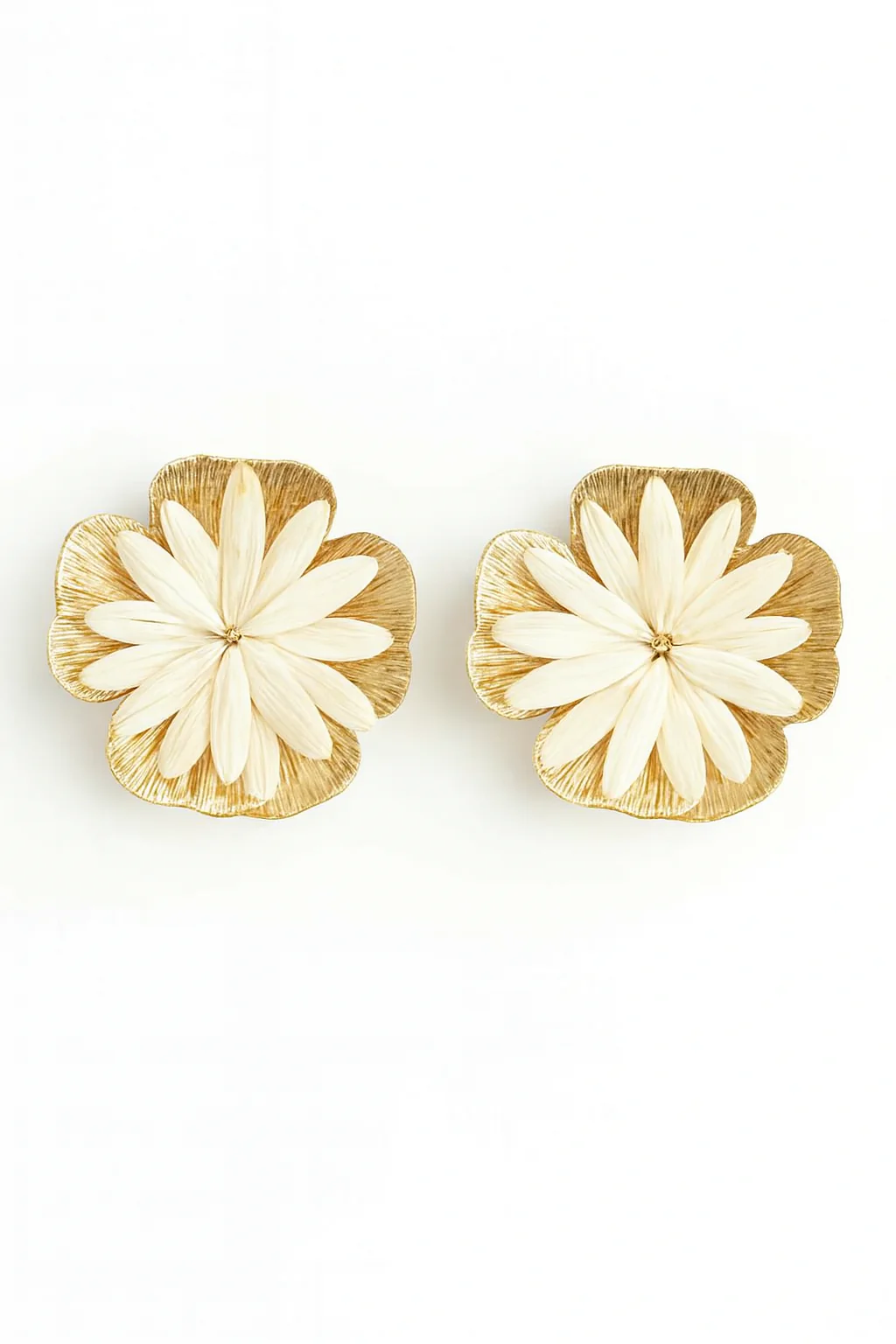 Isabelle Bloomed Metal Earrings