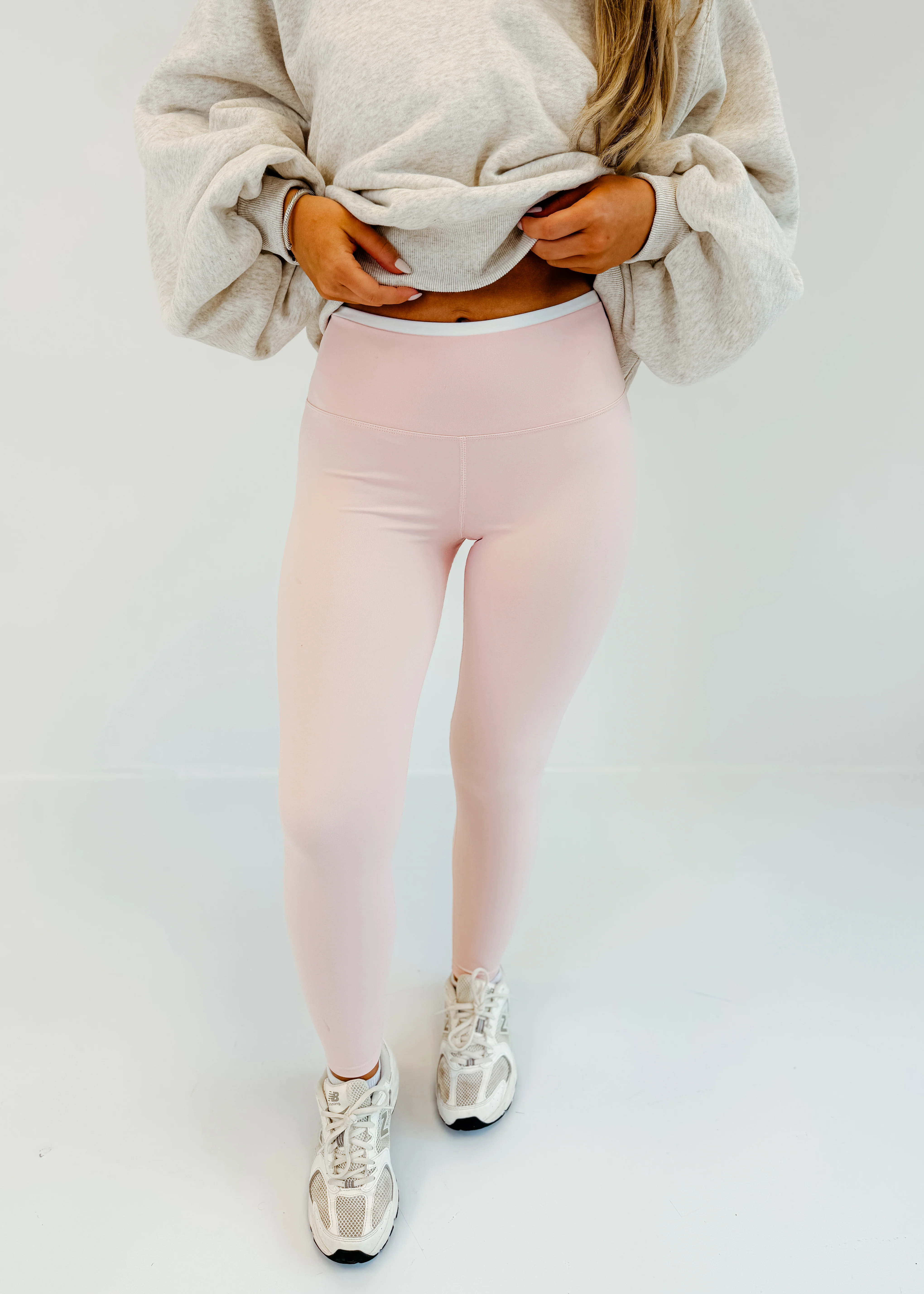 Janelle Contrast Waist Leggings - Image 4