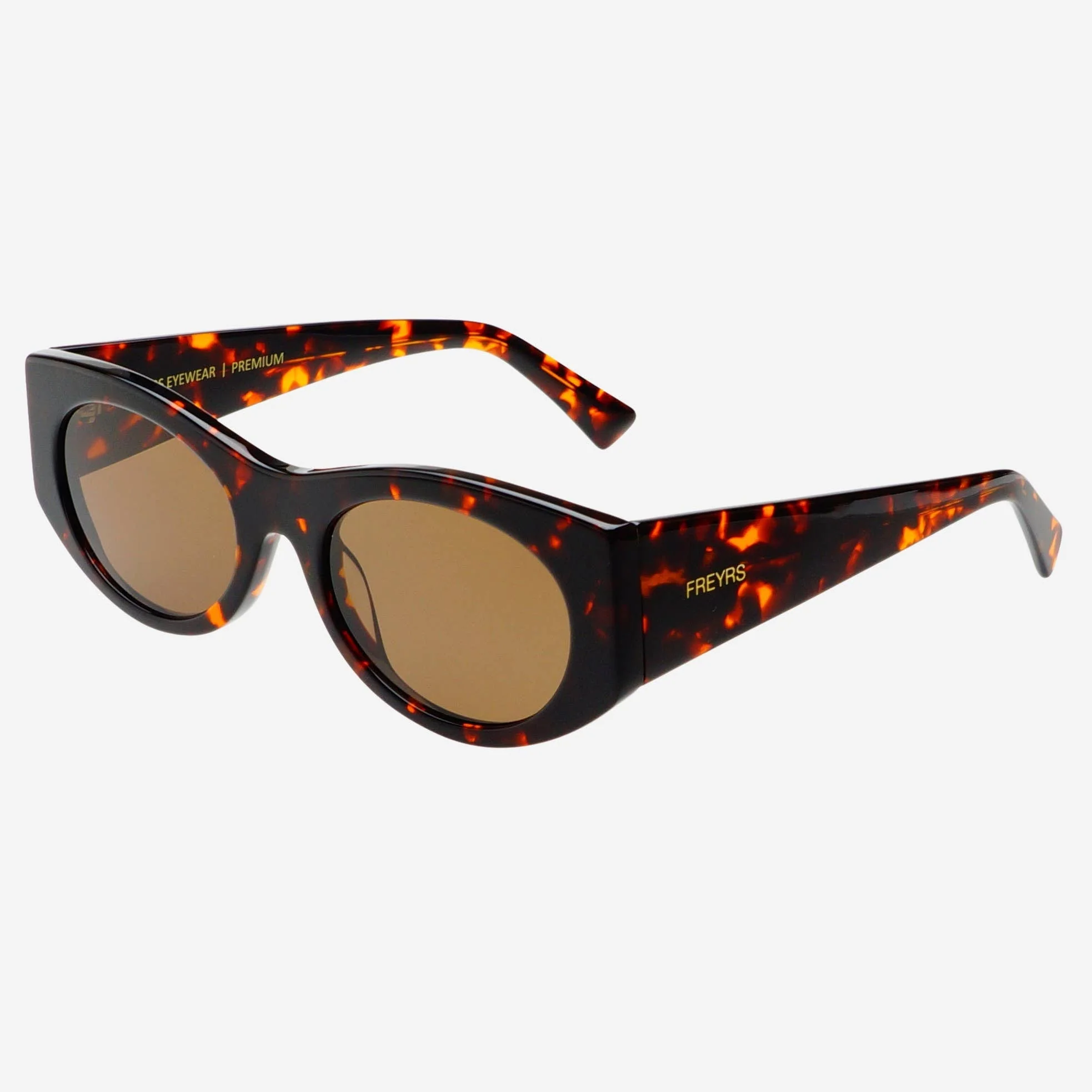 Layla Acetate Oval Sunglasses - Image 3
