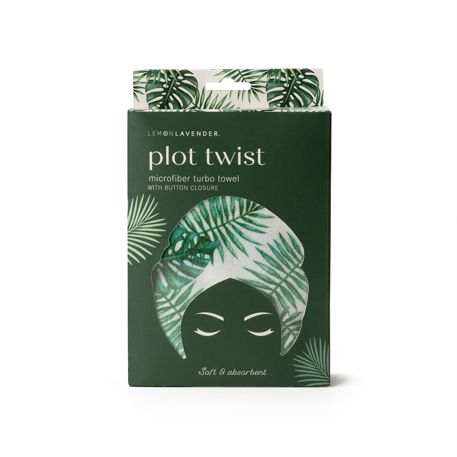 Lemon Lavender Plot Twist Turbo Towel - Image 10