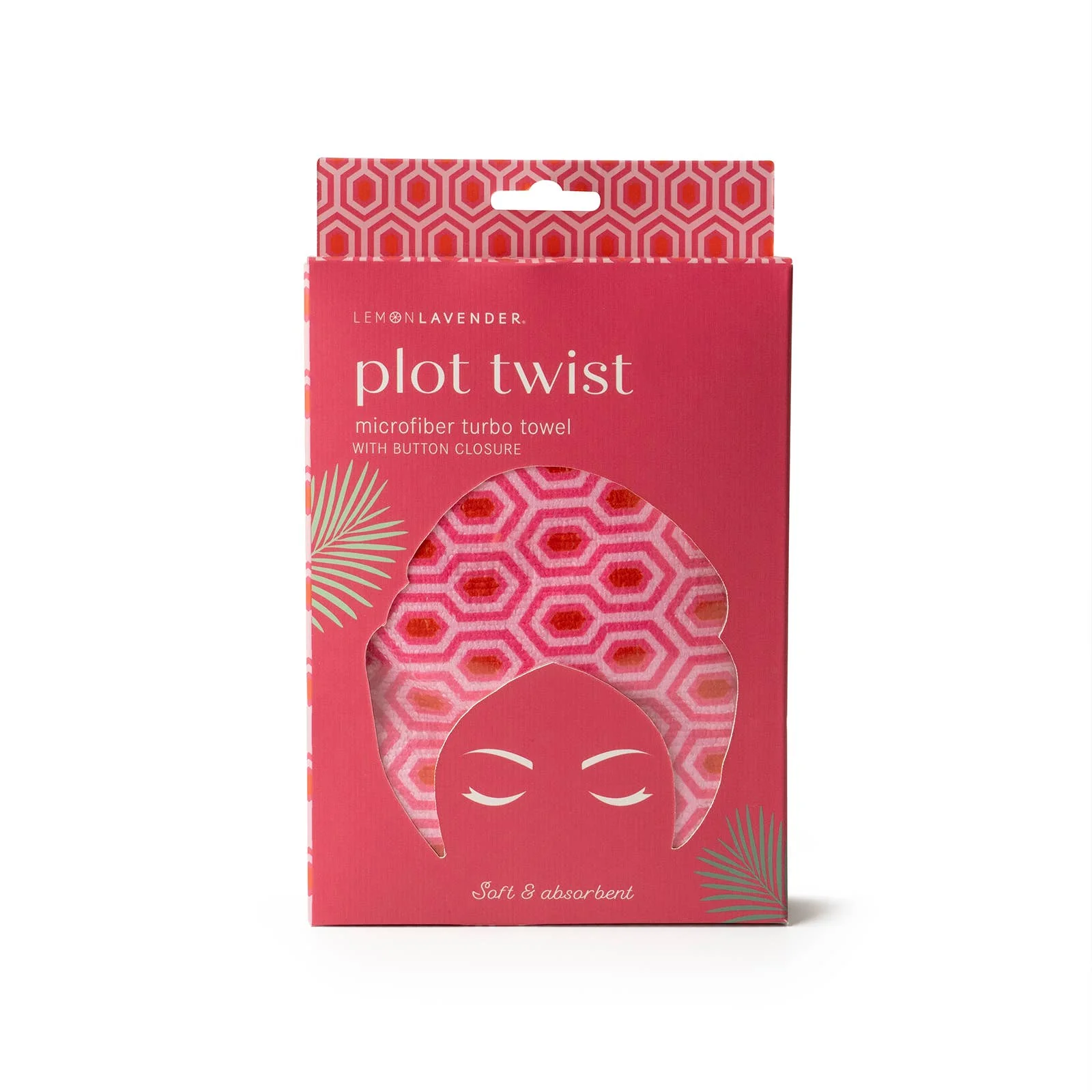 Lemon Lavender Plot Twist Turbo Towel - Image 7