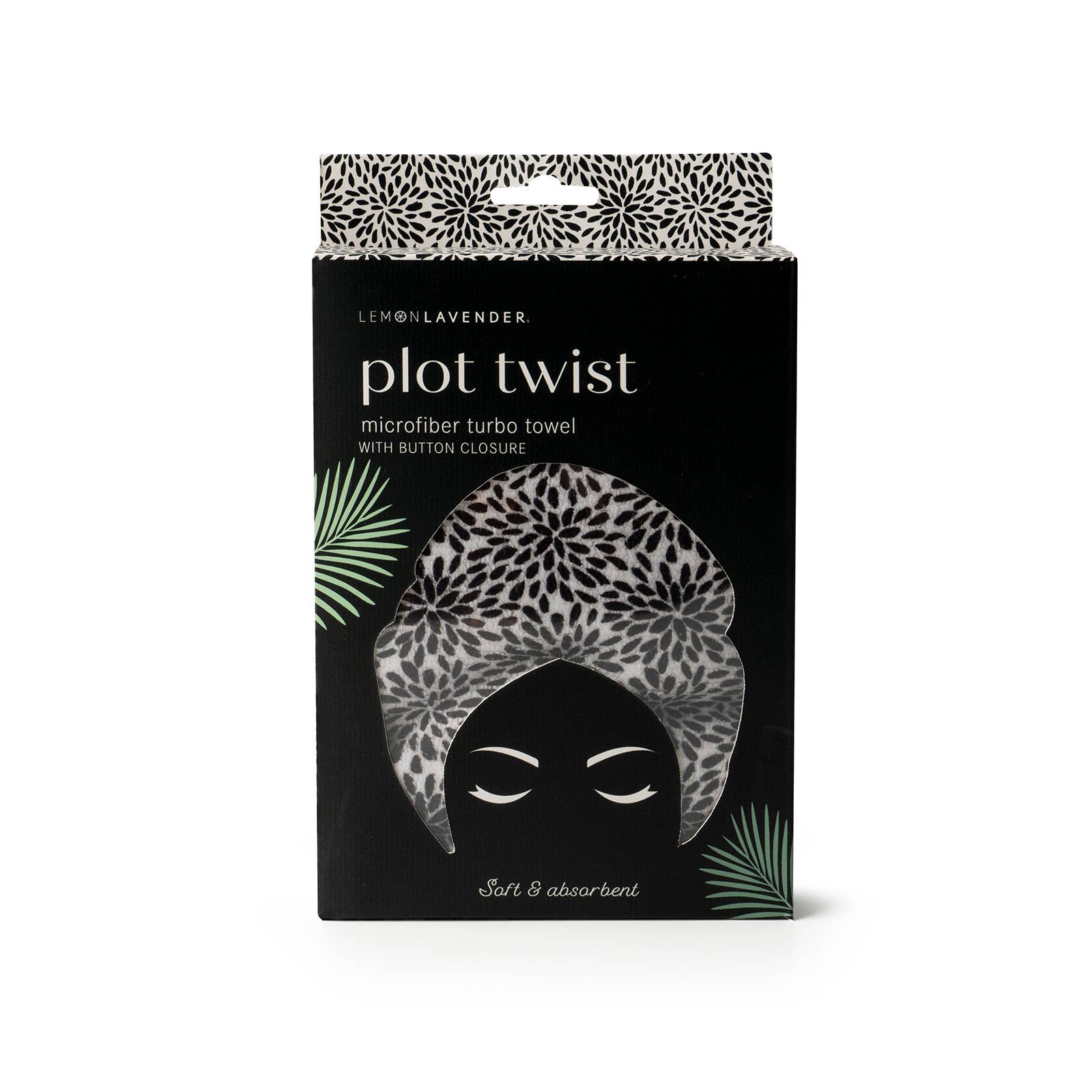 Lemon Lavender Plot Twist Turbo Towel - Image 9