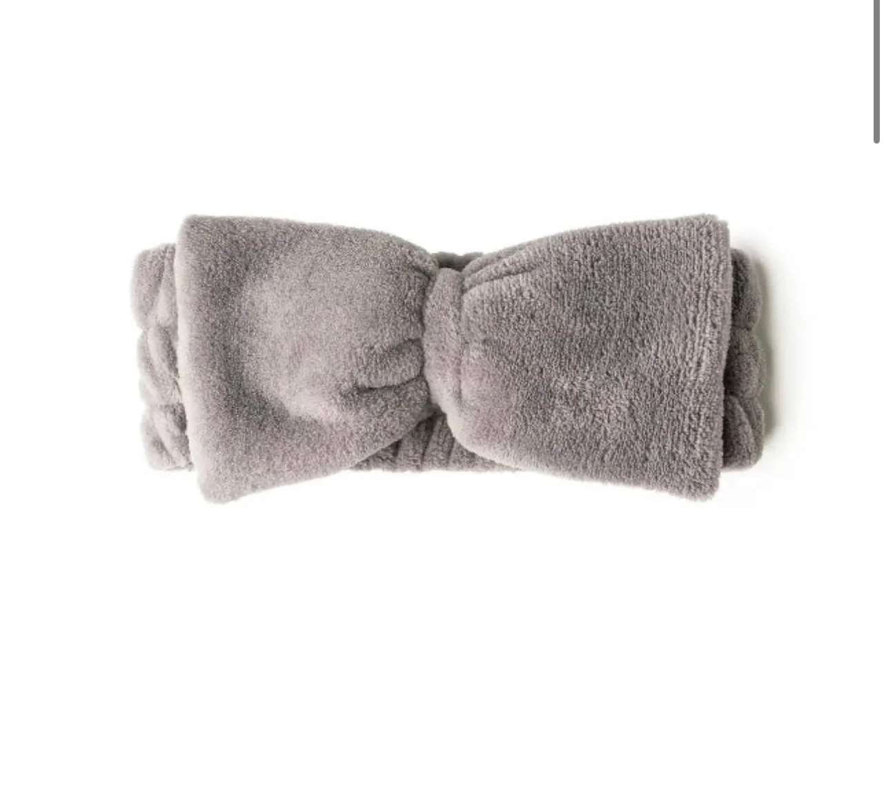 Lemon Lavender Take a Bow Plush Headband - Image 2