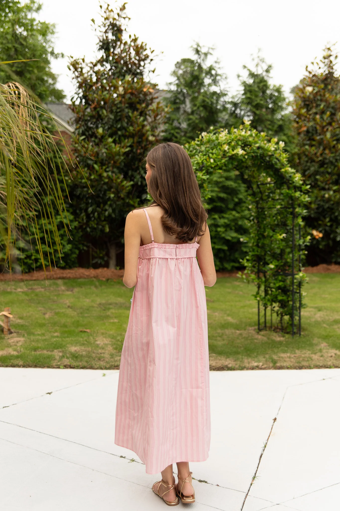 Macy Stripe Maxi Dress - Image 3