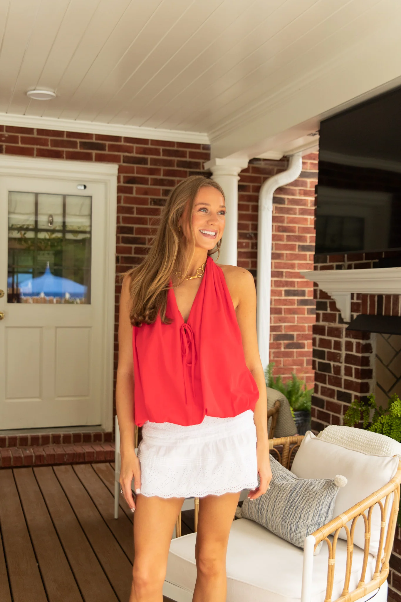 Maribel Tie Back Top - Image 3