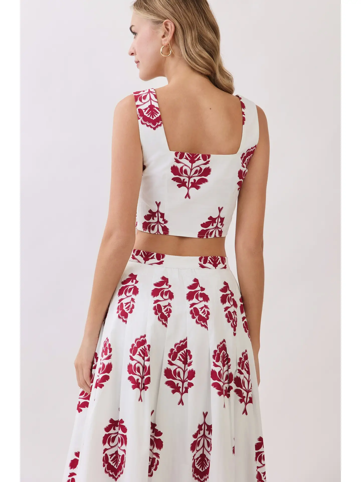 Marin Floral Sleeveless Top - Image 2