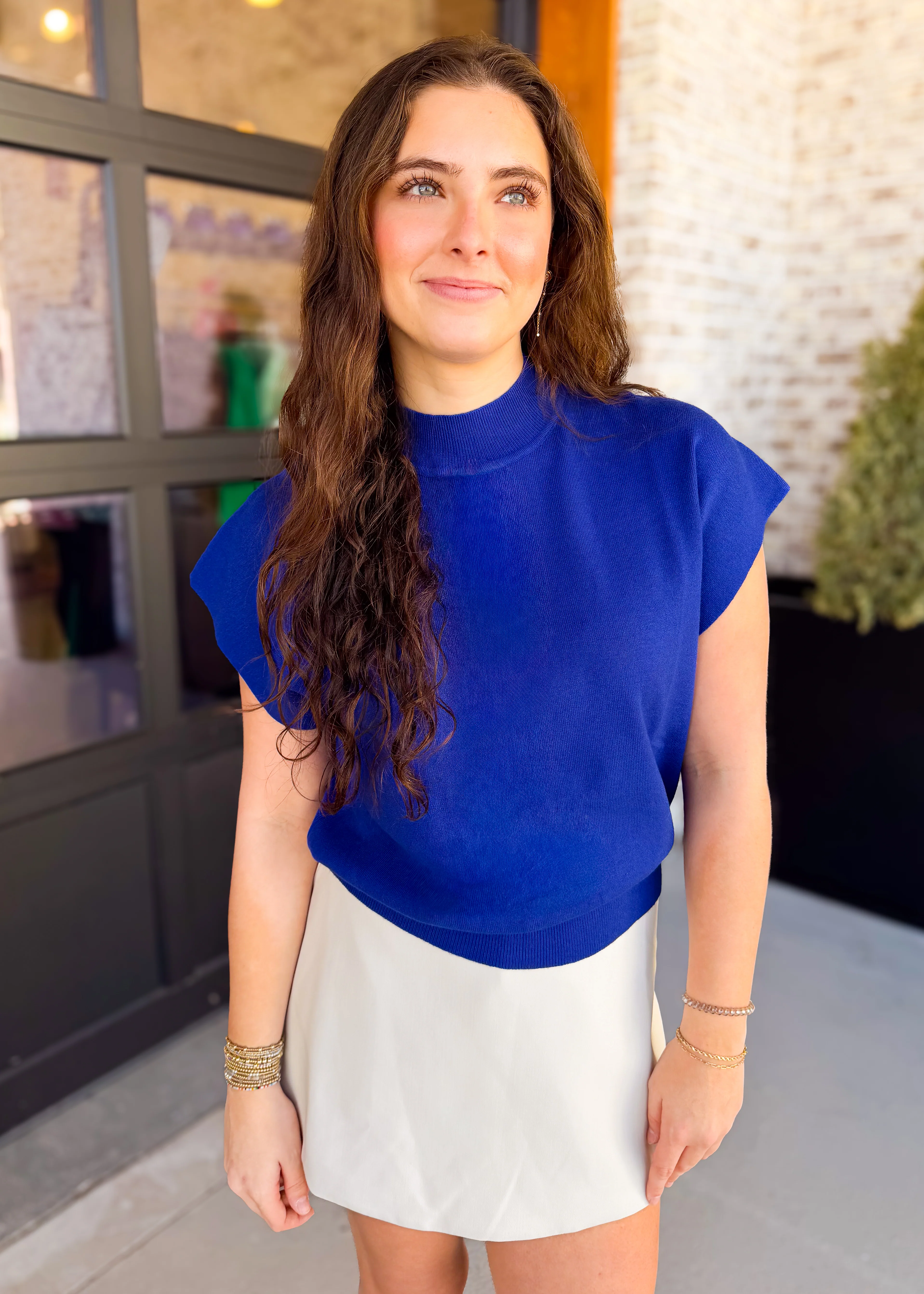 Marina Mock Neck Top - Image 16