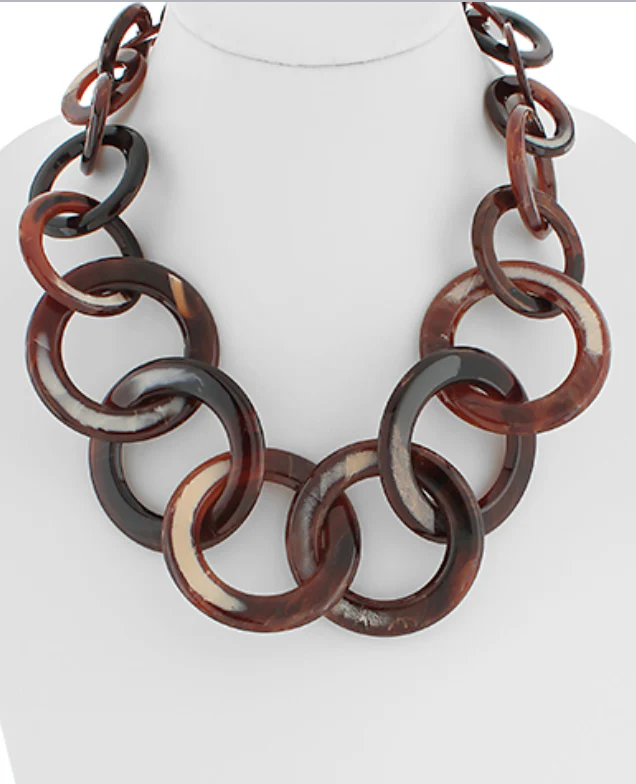 Multi Roundlinked Necklace - Image 3
