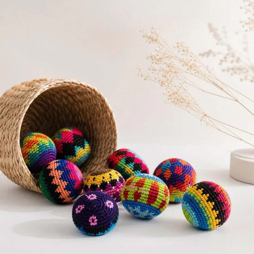 Multicolor Hacky Sack- Footbag - Image 3