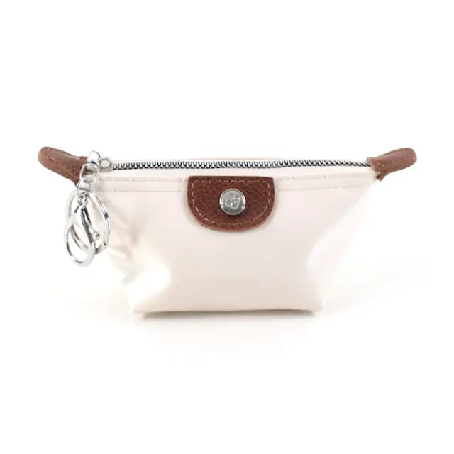 Nylon Coin Purse Charm with Key Chain - Image 5