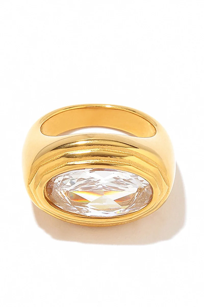 Odette Geometric Zirconia Rings - Image 3