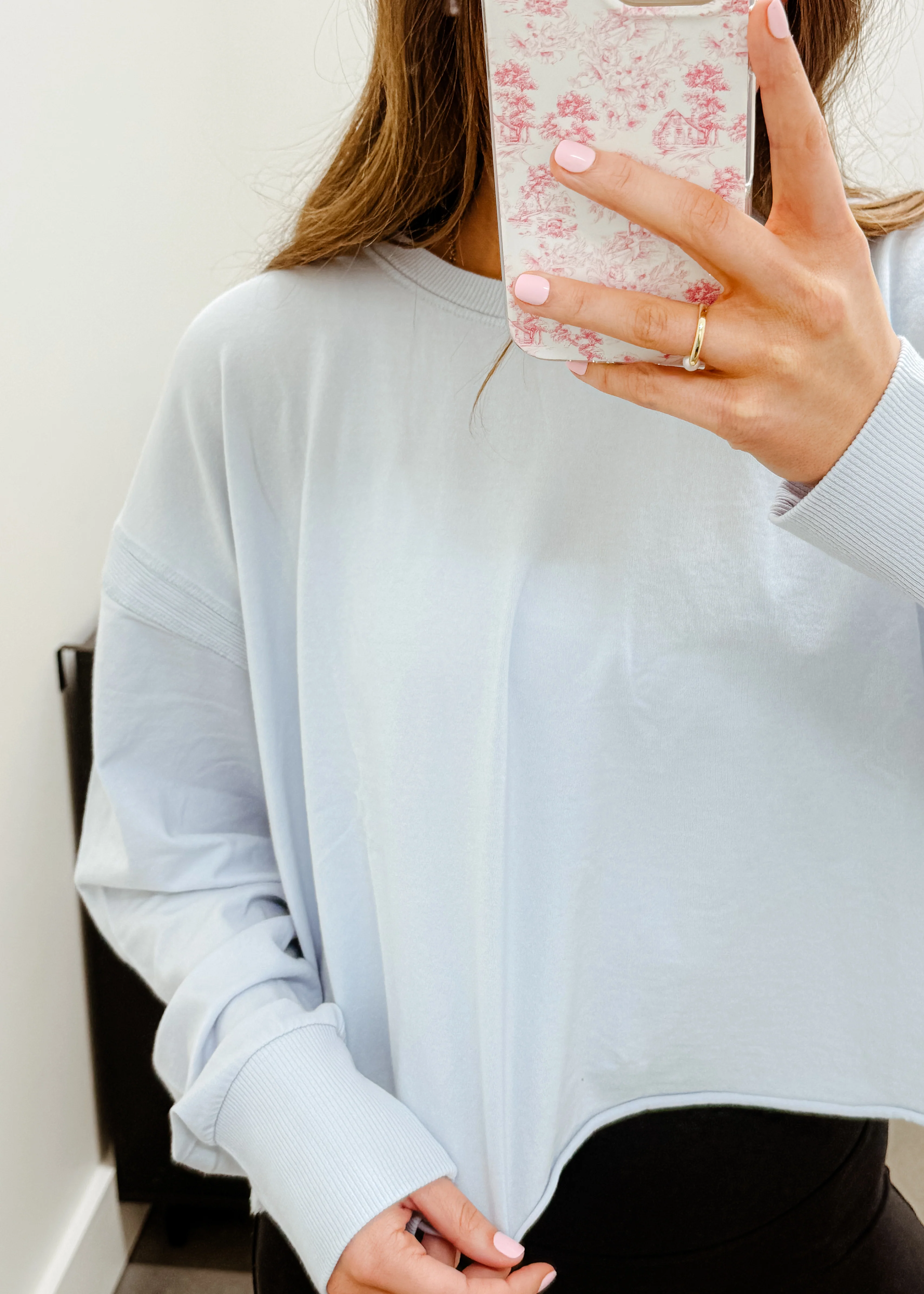 Open Back Long Sleeve Tee - Image 3