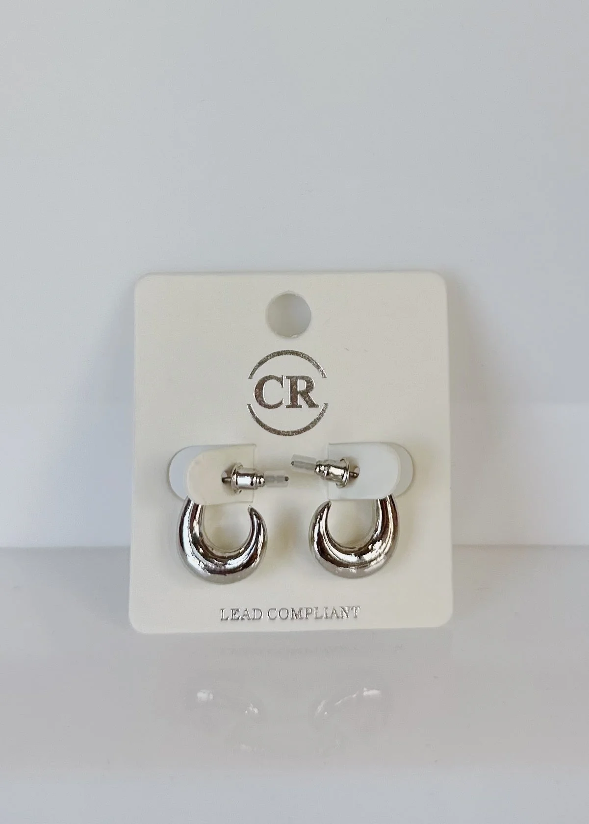 Oval Huggie Earring - Image 2