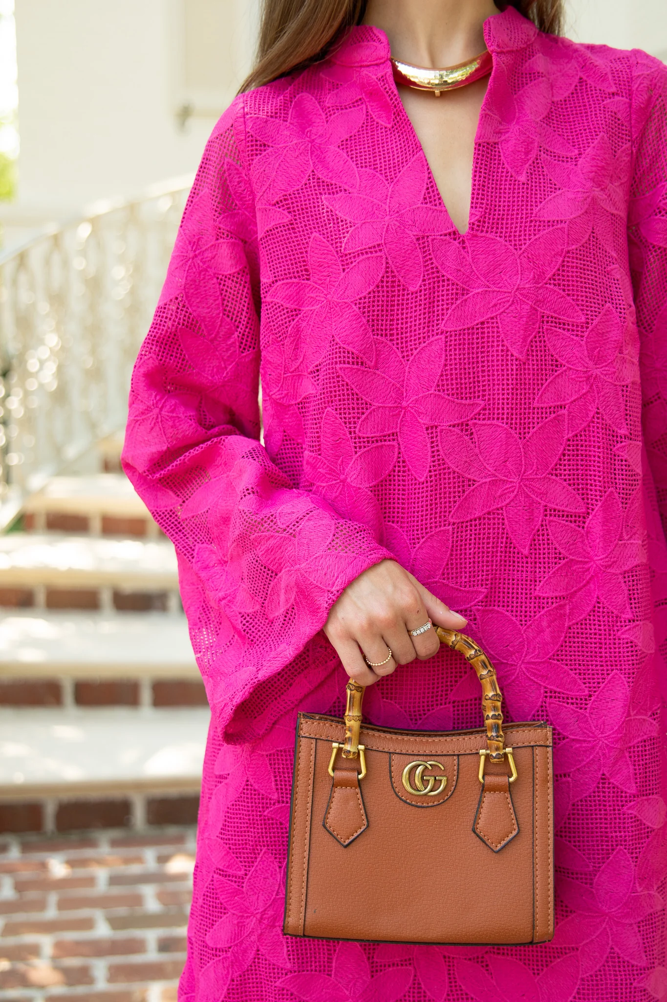 Palm Beach Caftan Midi Dress - Image 3